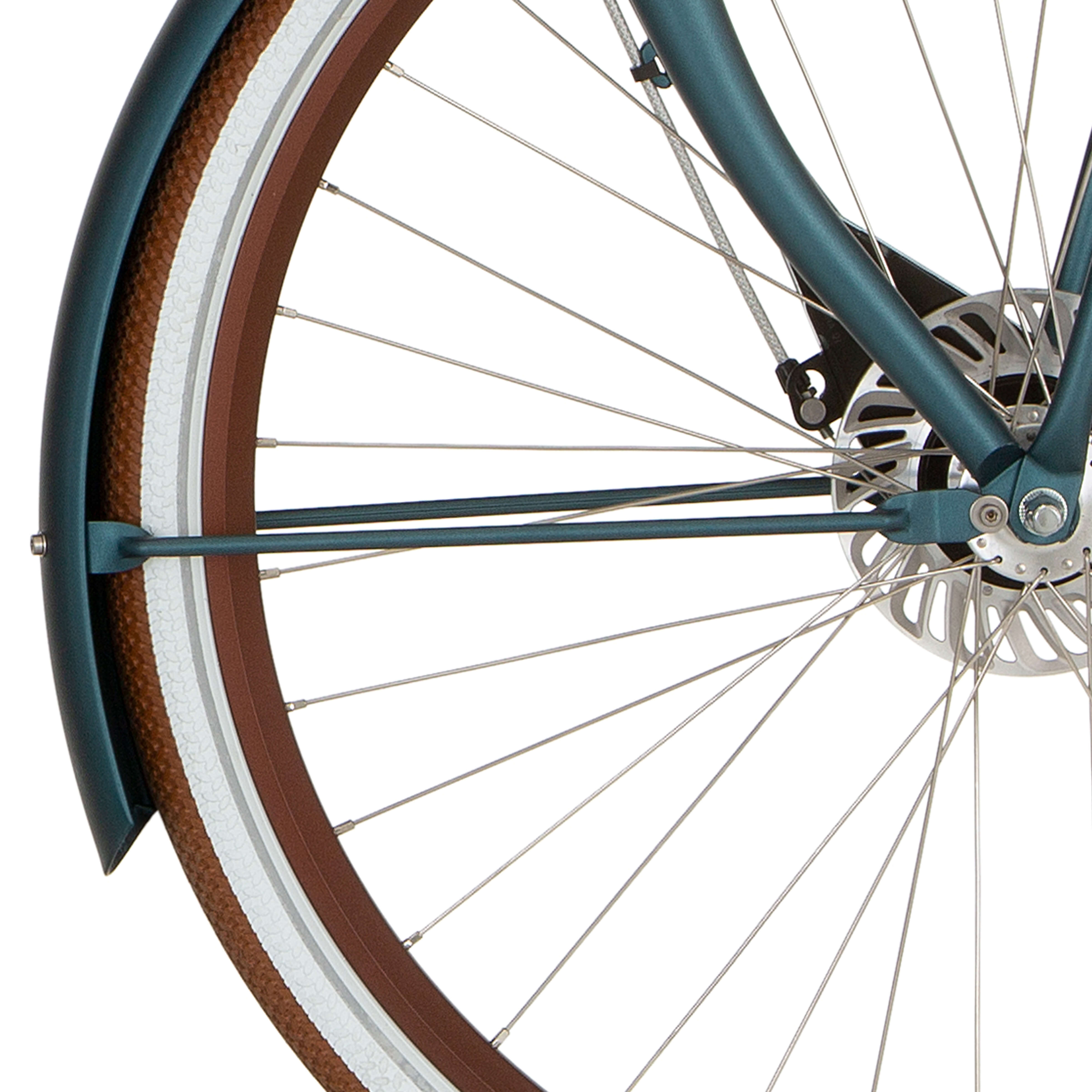 Cortina spatbordstang voor 28 e-u4 irish blue matt afbeelding