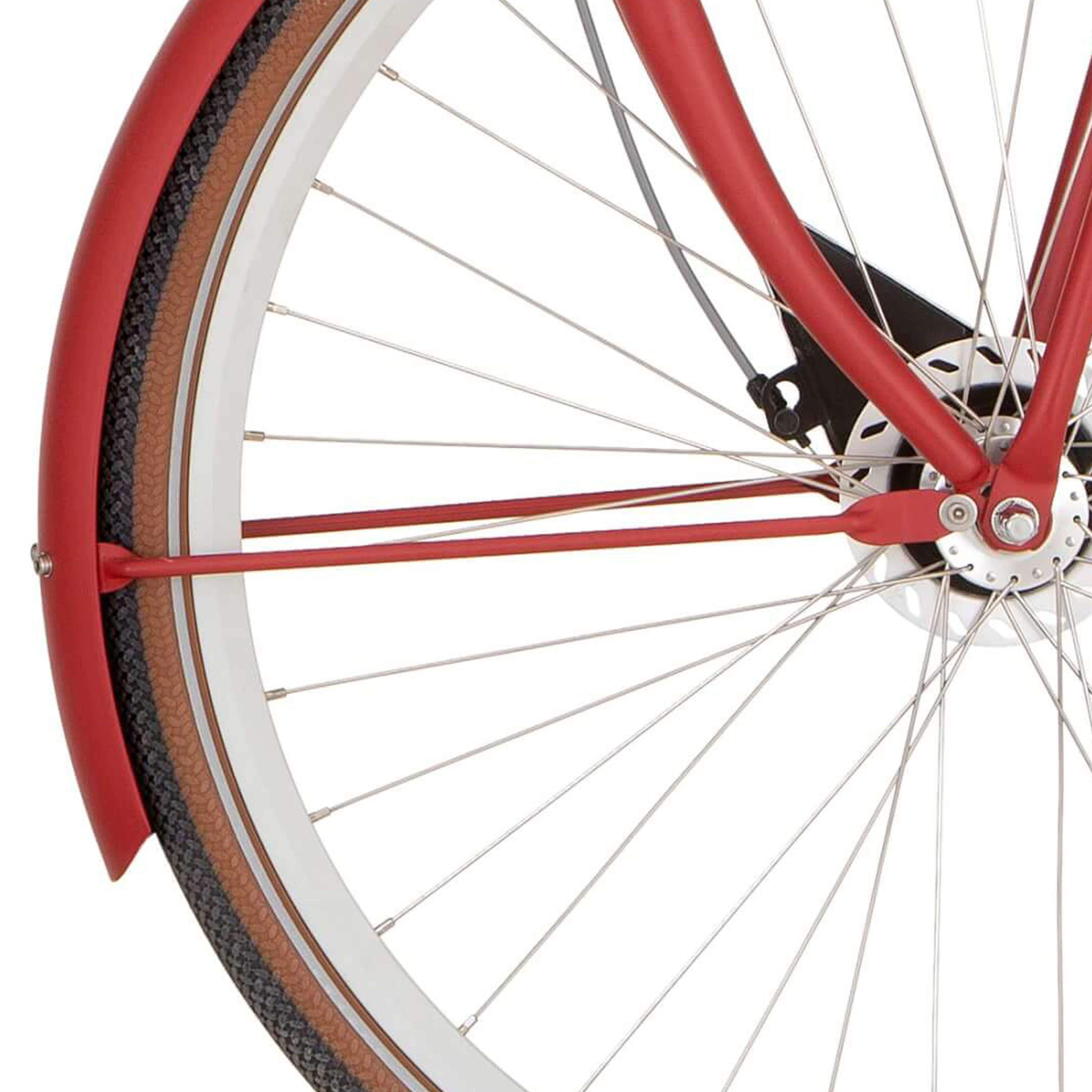 Cortina spatbordstang voor 28 u4 true red matt afbeelding