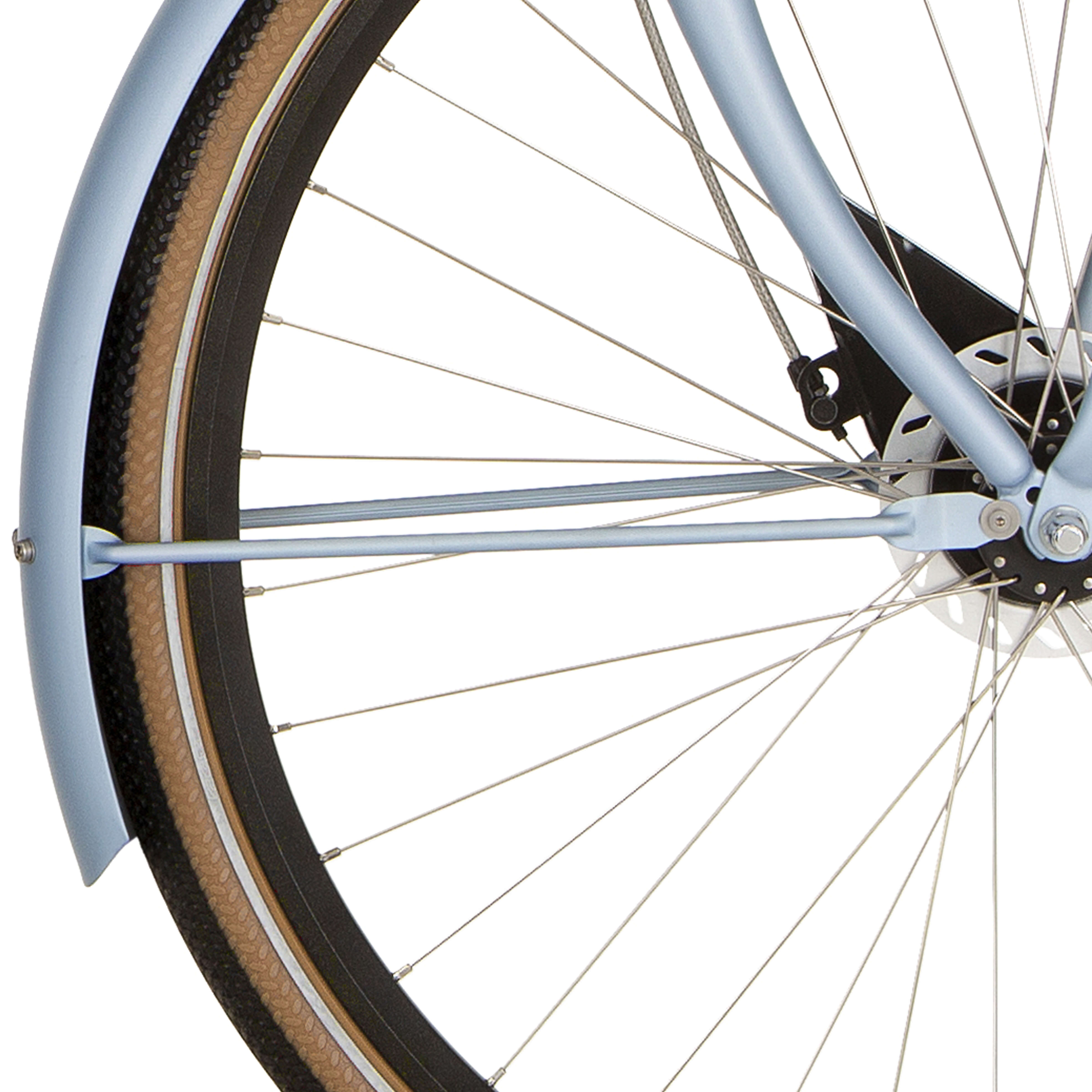 Cortina spatbordstang voor 28 u4 metaal blauw matt afbeelding