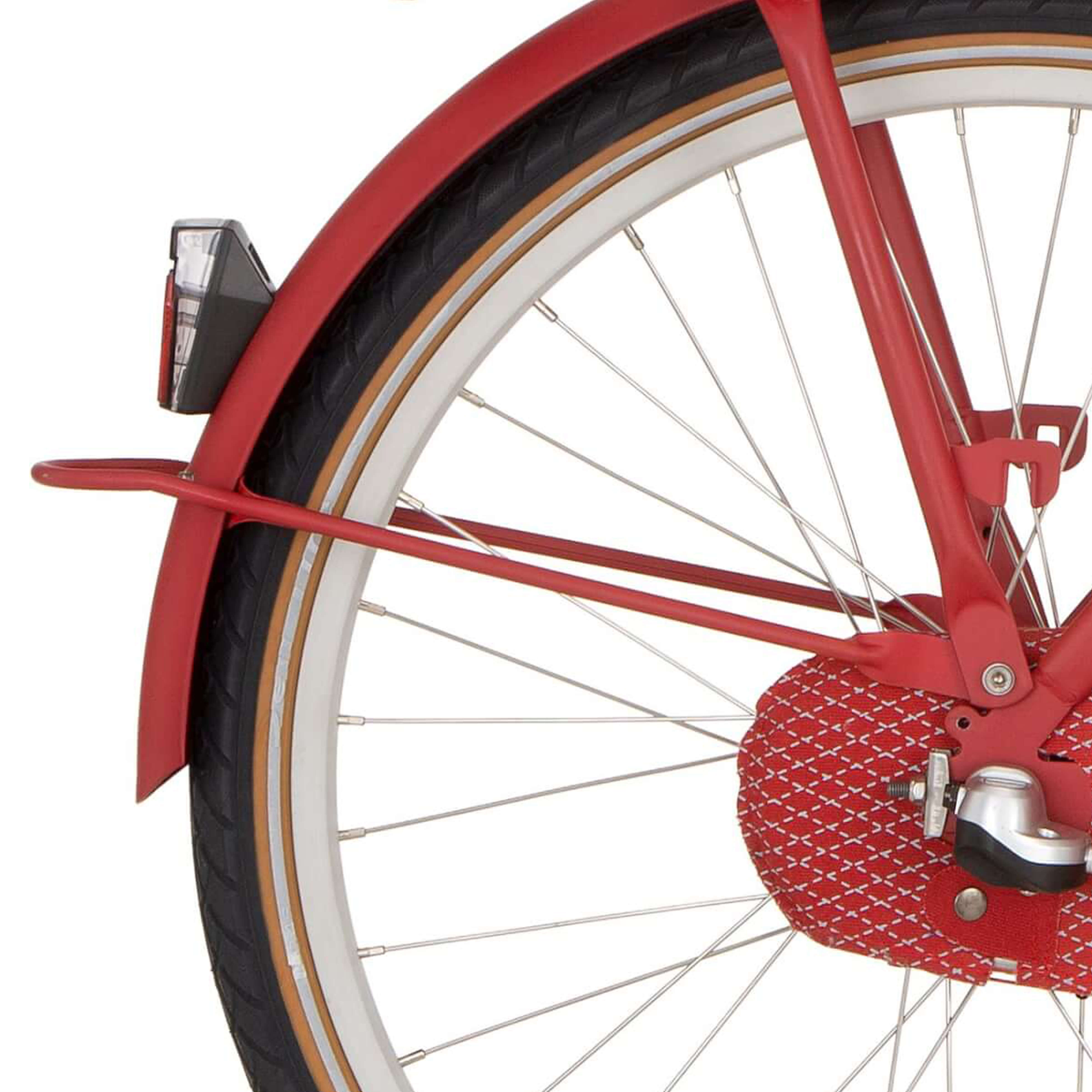 Cortina spatbordstang achter 26 u4 true red matt afbeelding