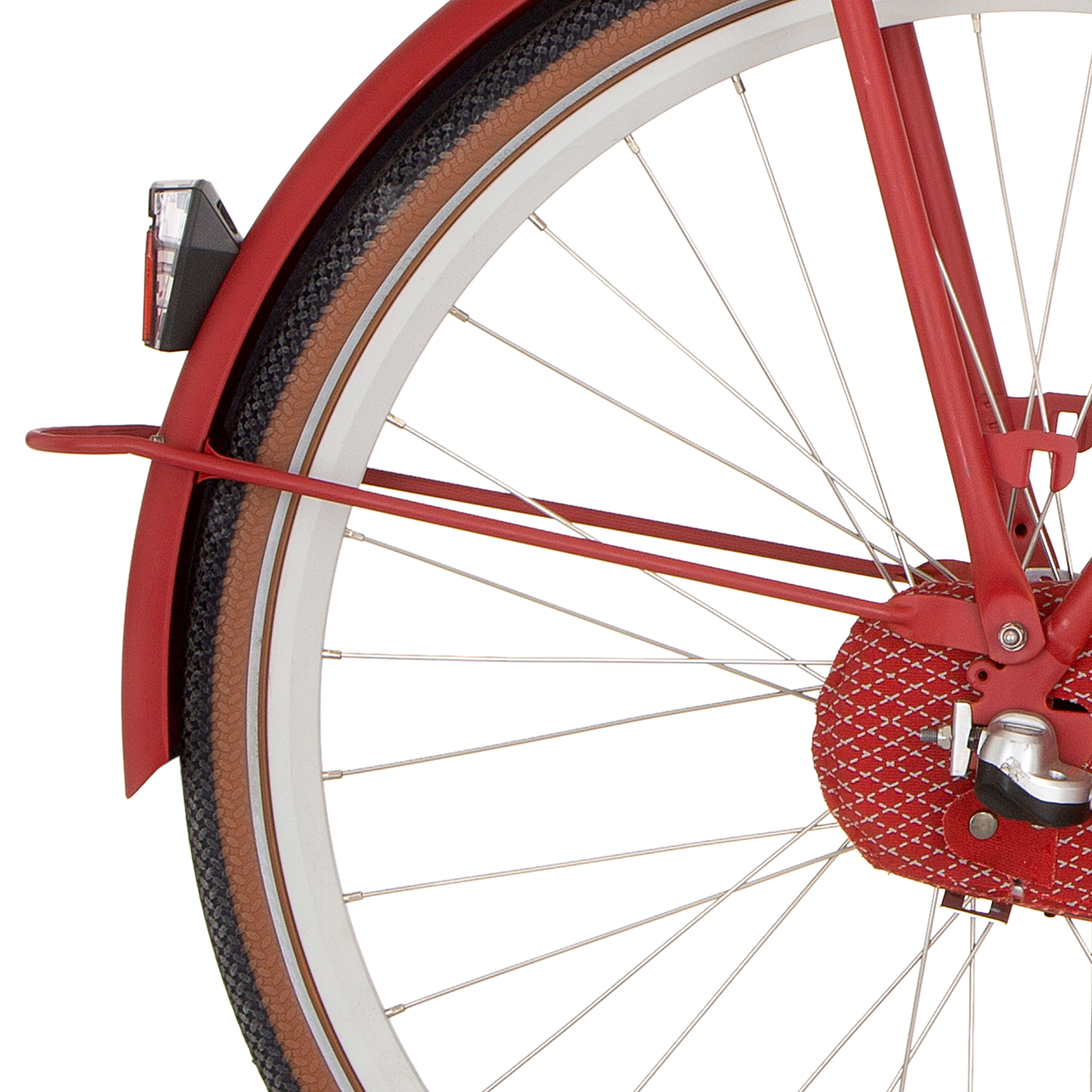 Cortina spatbordstang achter 28 u4 true red matt afbeelding