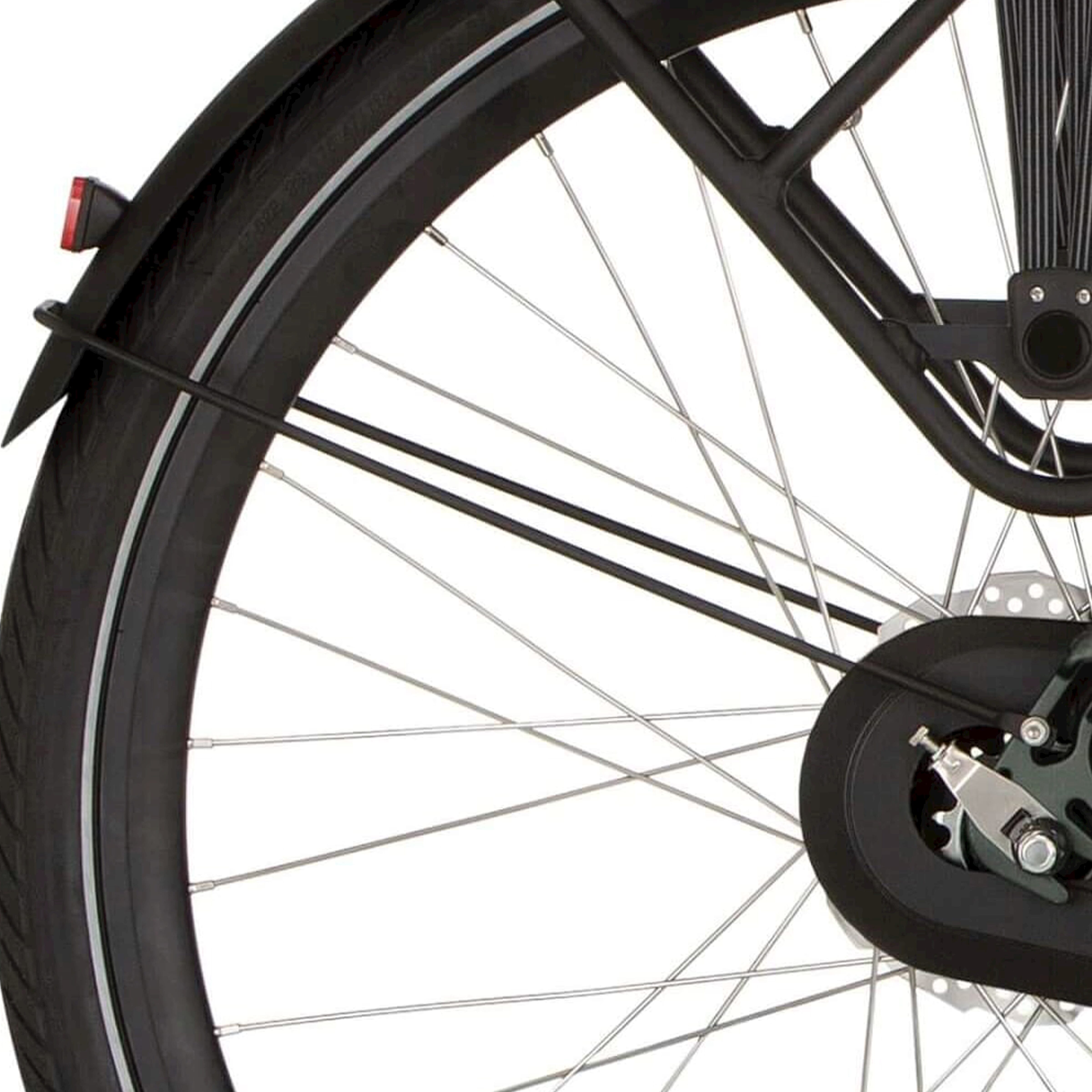 Cortina spatbordstang achter 28 e-octa arrant black afbeelding