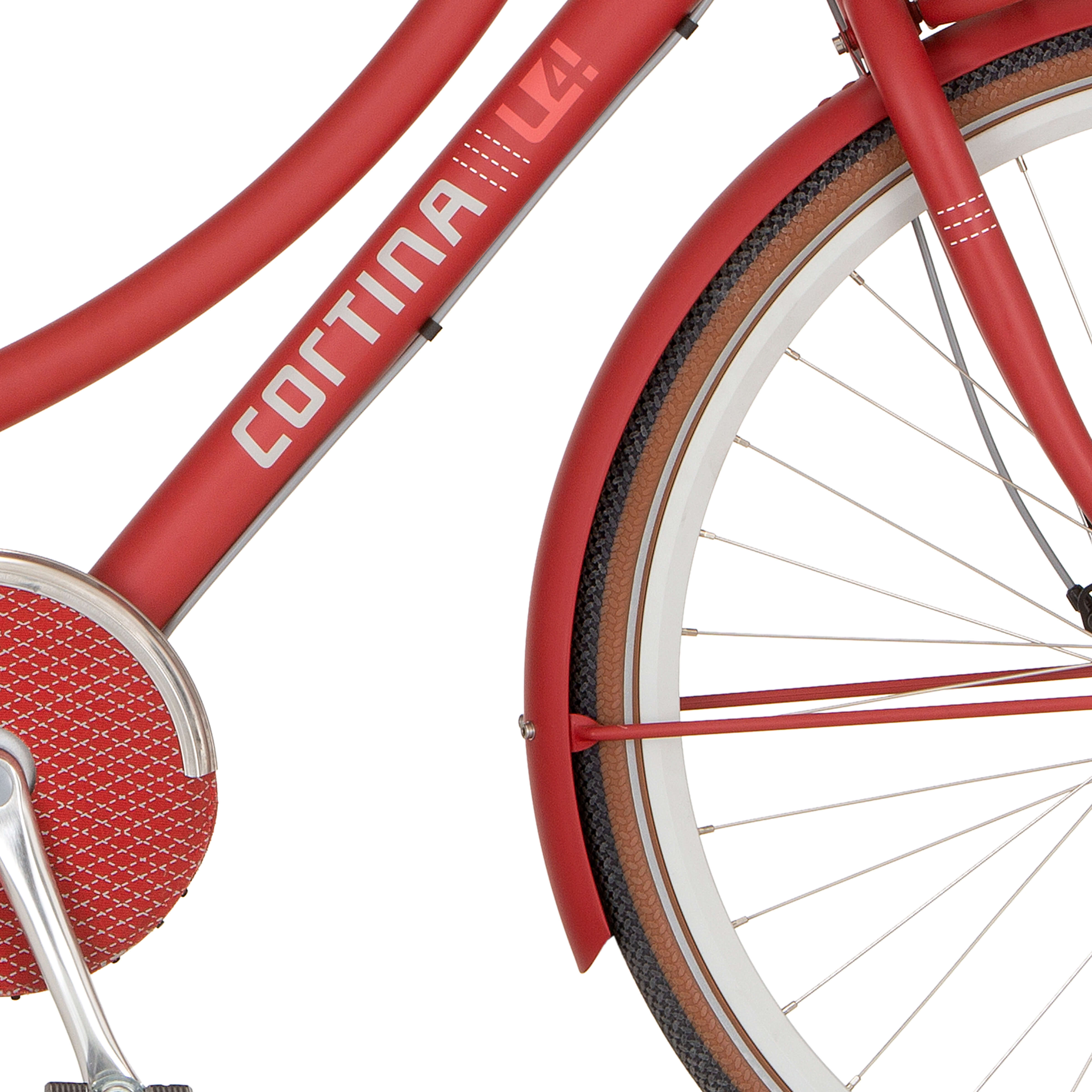 Cortina spatbord voor 28 u4 true red matt afbeelding