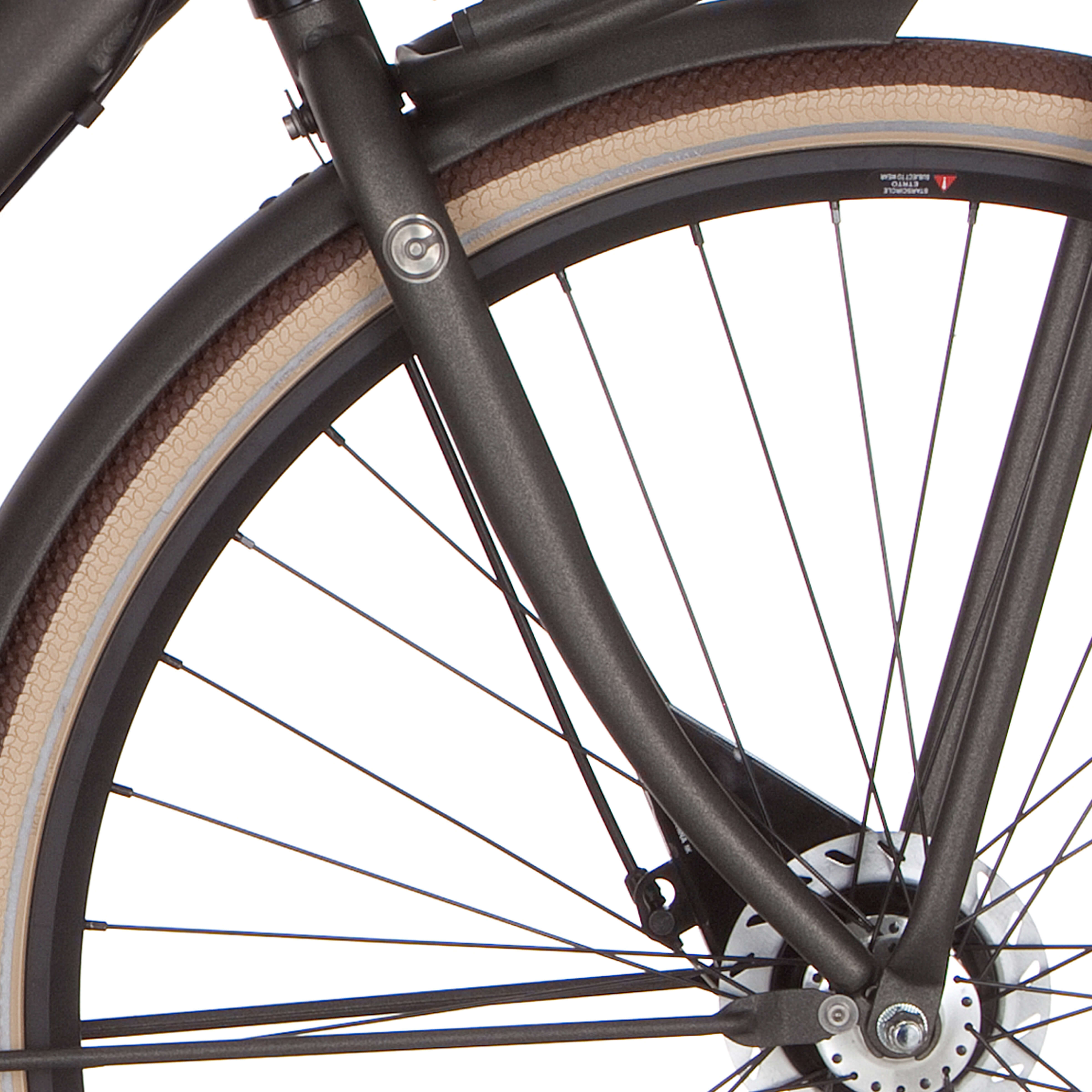 Cortina voorvork u4 h65 black gold matt afbeelding