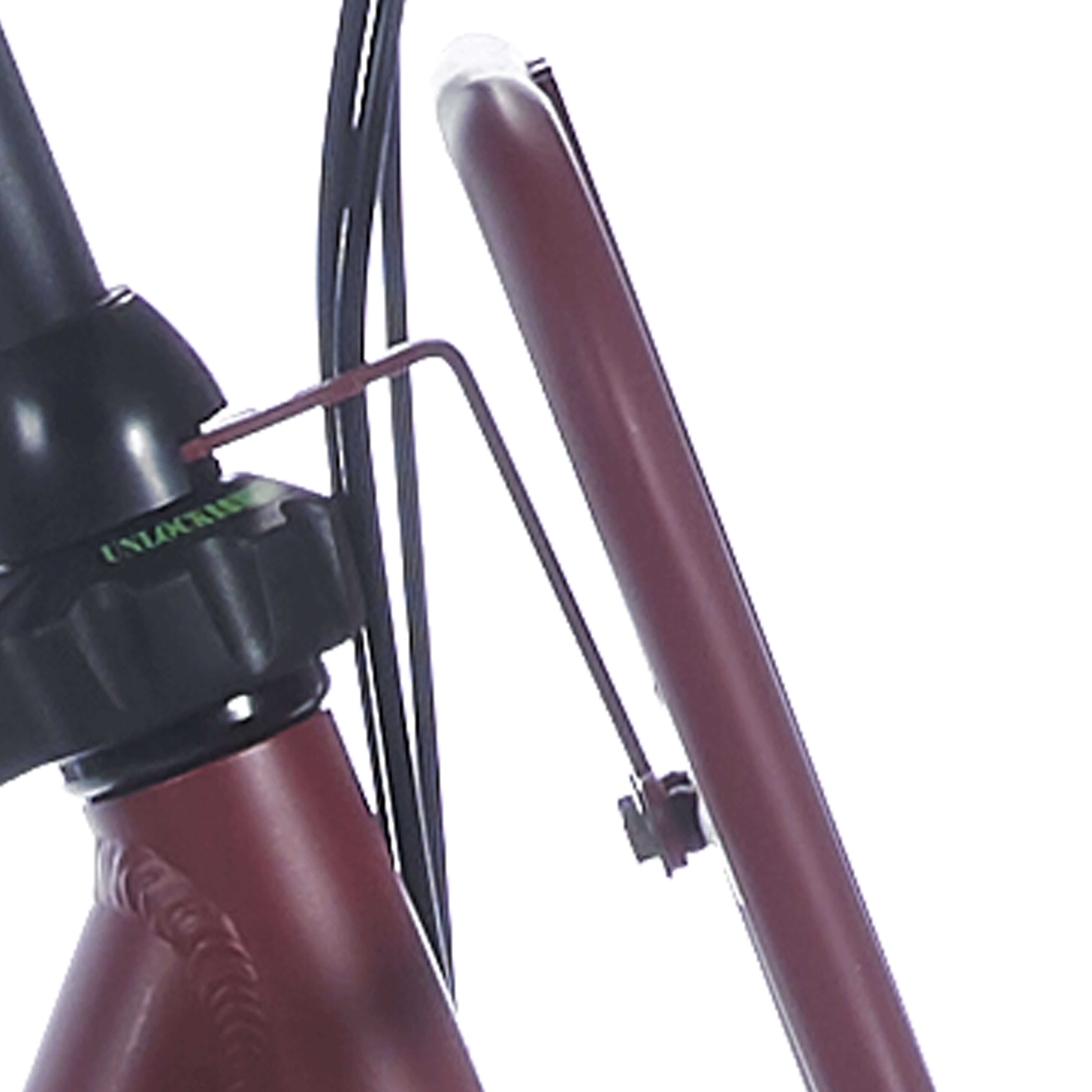 Cortina balhoofd beugel voordrager 28 d raspberry matt afbeelding