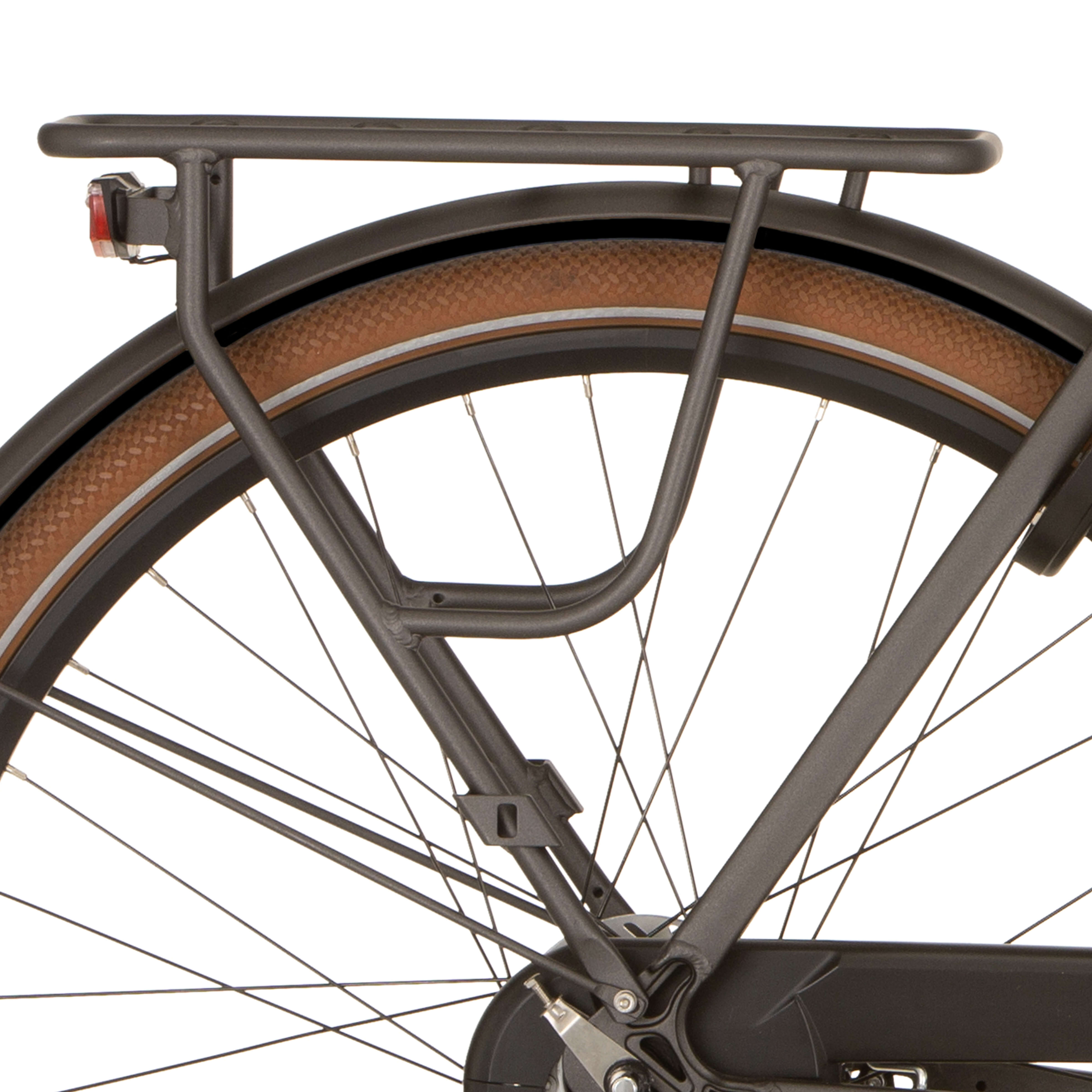 Cortina achterdrager foss iron black matt afbeelding