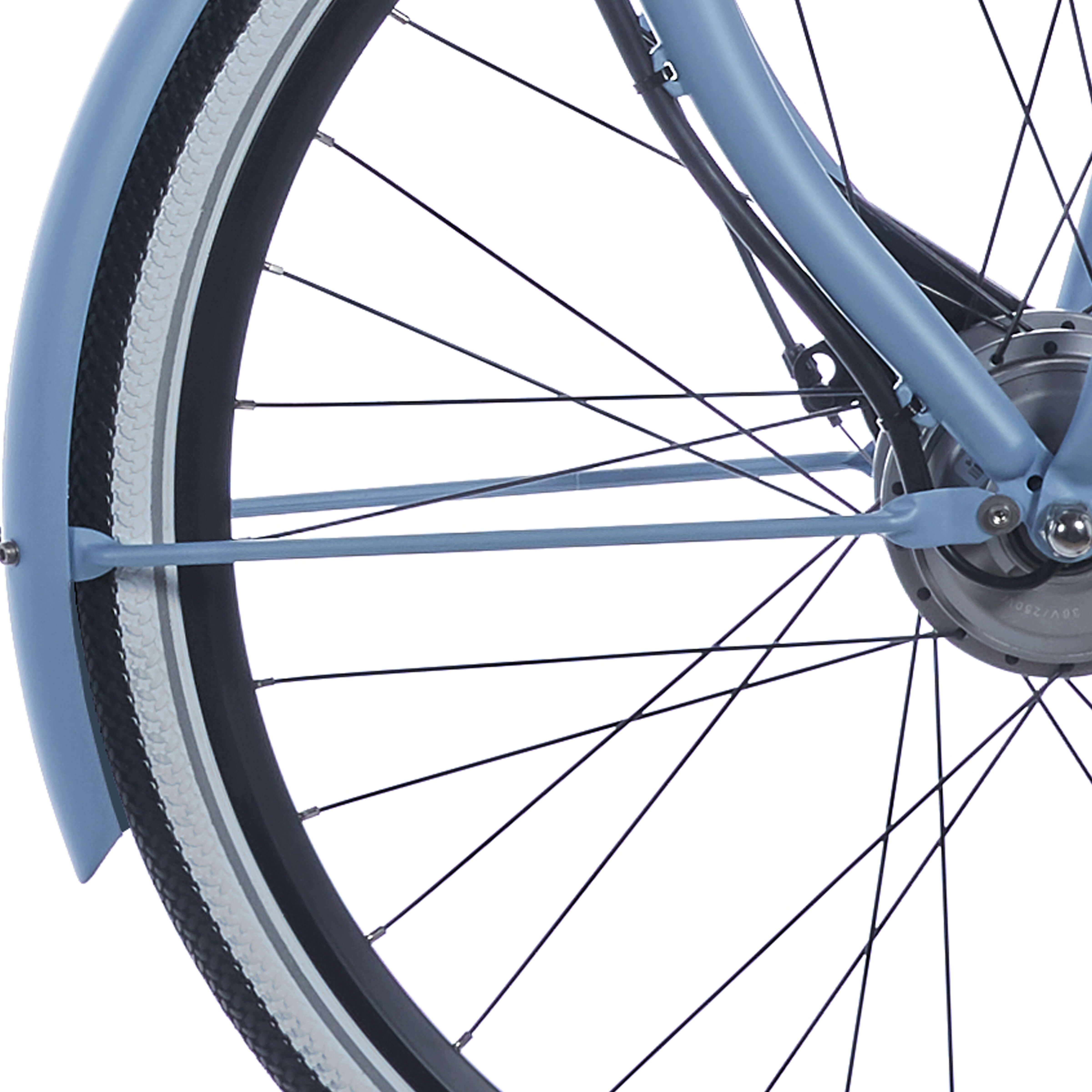 Cortina spatbordstang voor 28 e-u4 blue sky metallic matt afbeelding