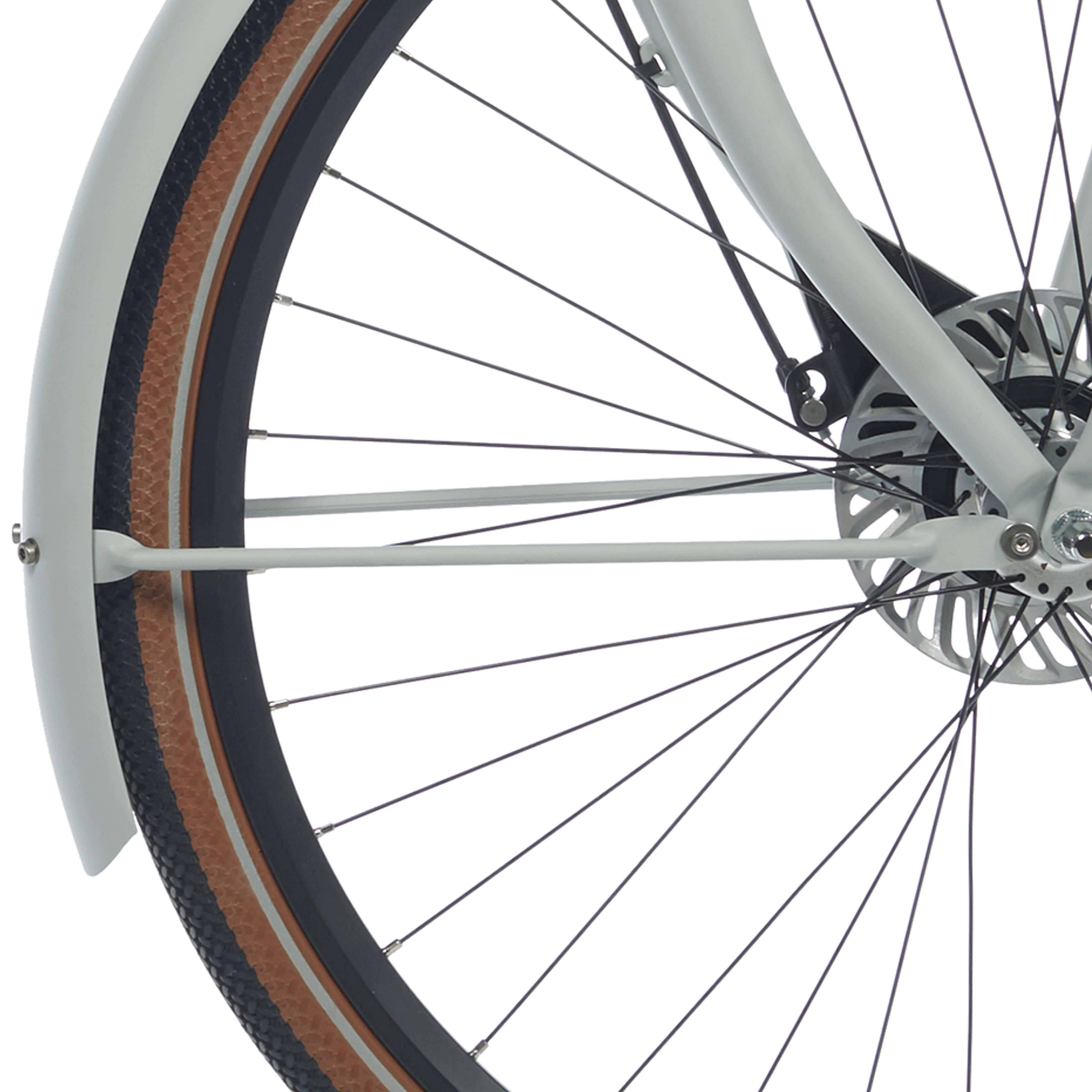 Cortina spatbordstang voor 28 e-u4 smooth grey matt afbeelding