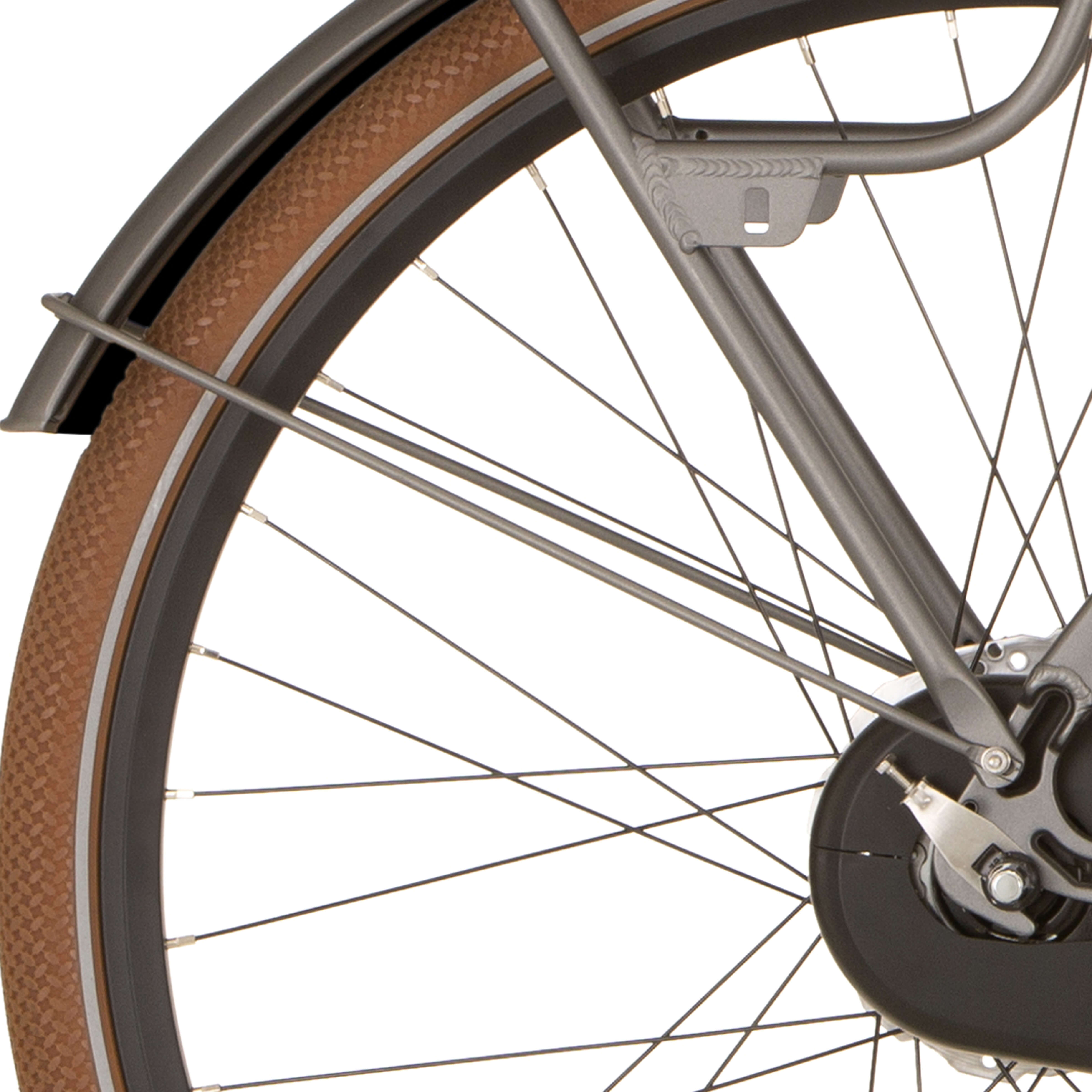 Cortina spatbordstang achter 28 foss lead metal matt afbeelding