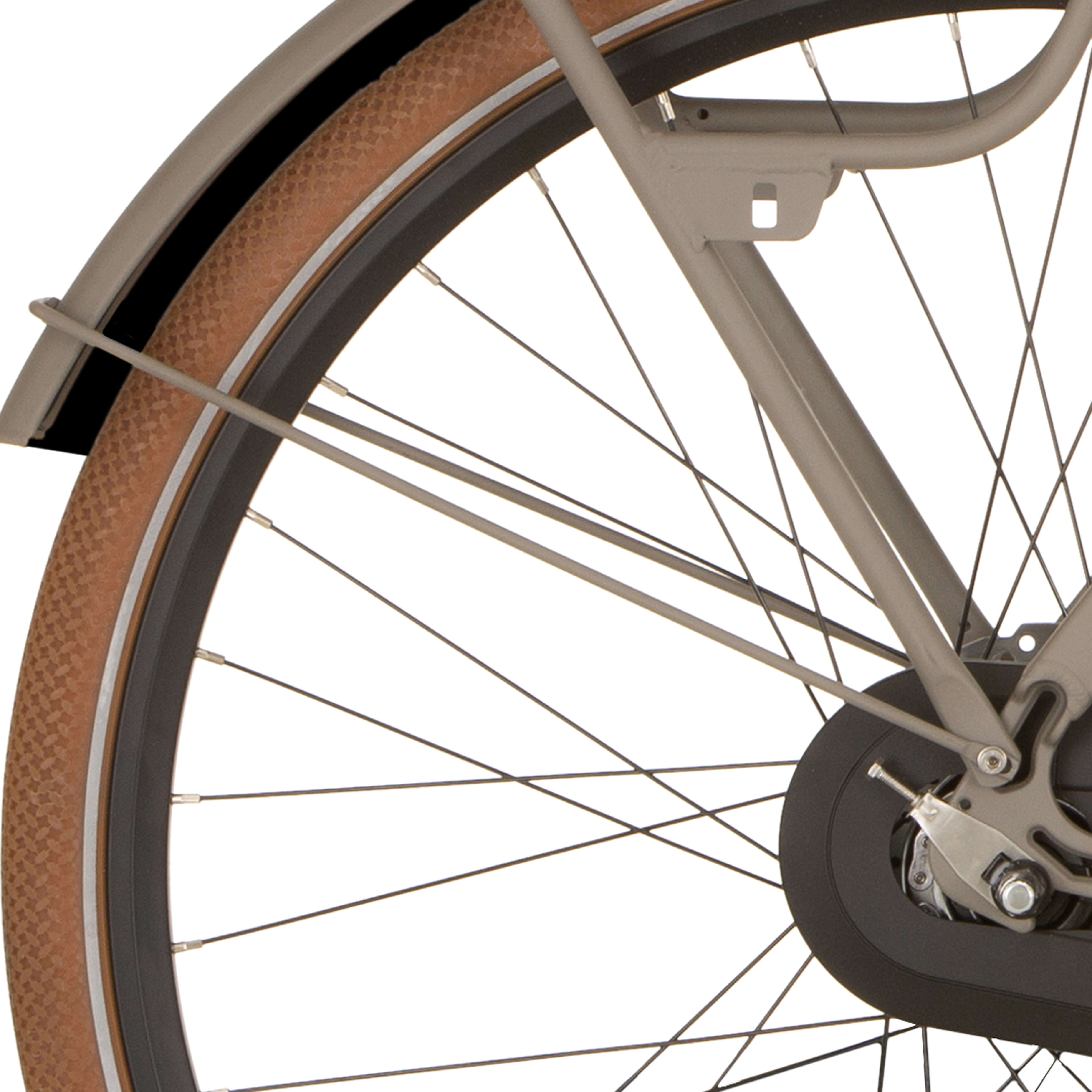 Cortina spatbordstang achter 28 foss halva grey matt afbeelding