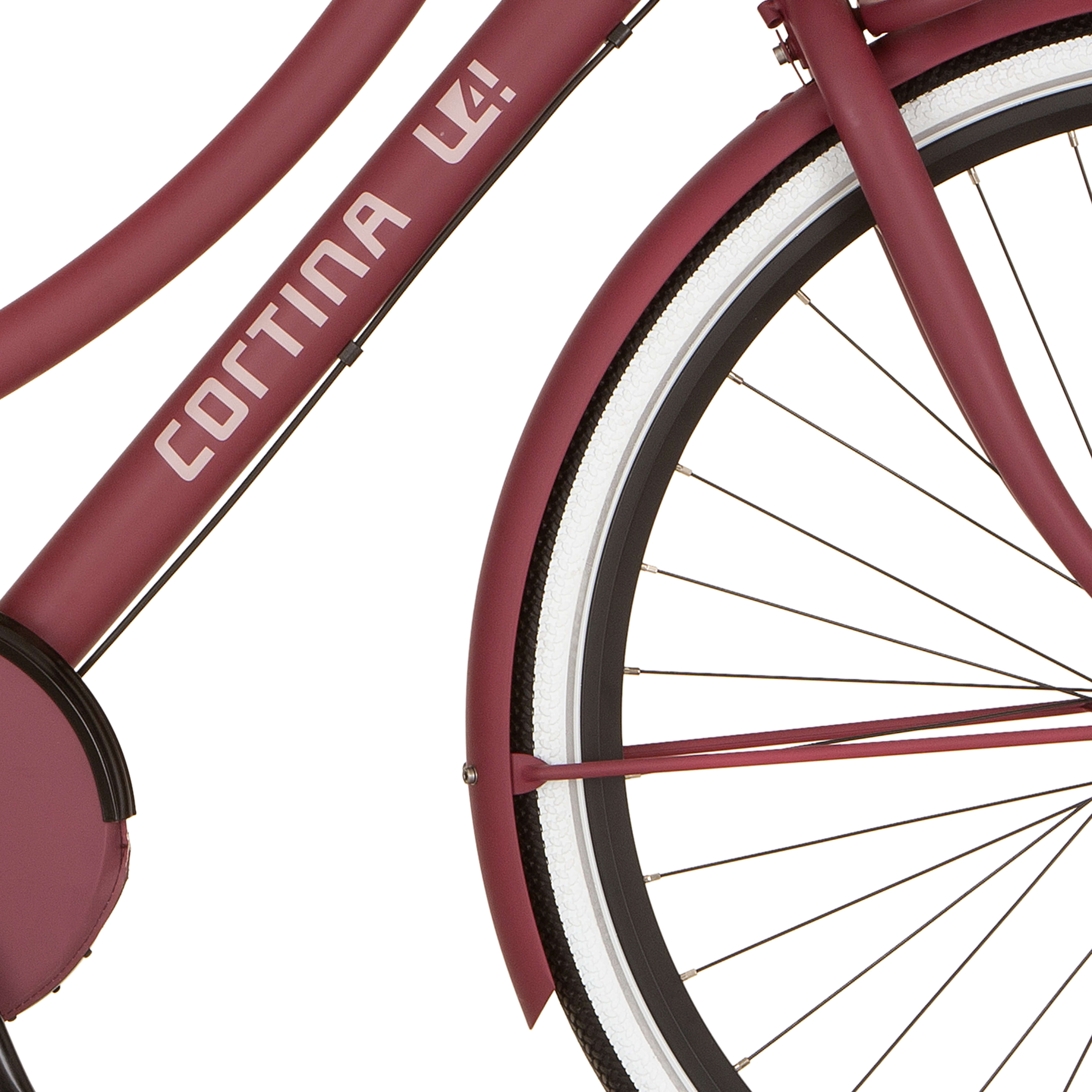 Cortina spatbord voor 28 u4 raspberry matt afbeelding