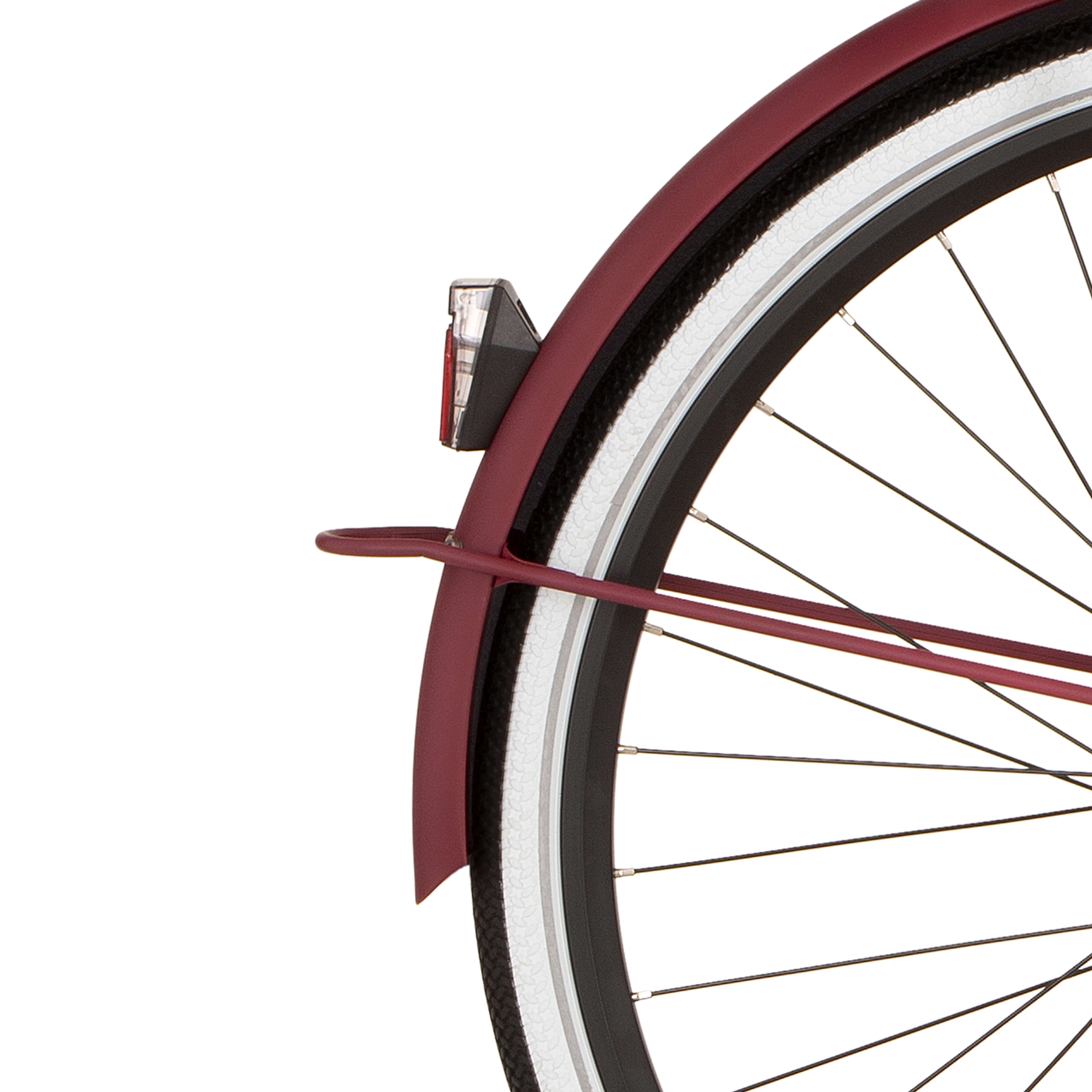Cortina spatbord achter 28 u4 raspberry matt afbeelding