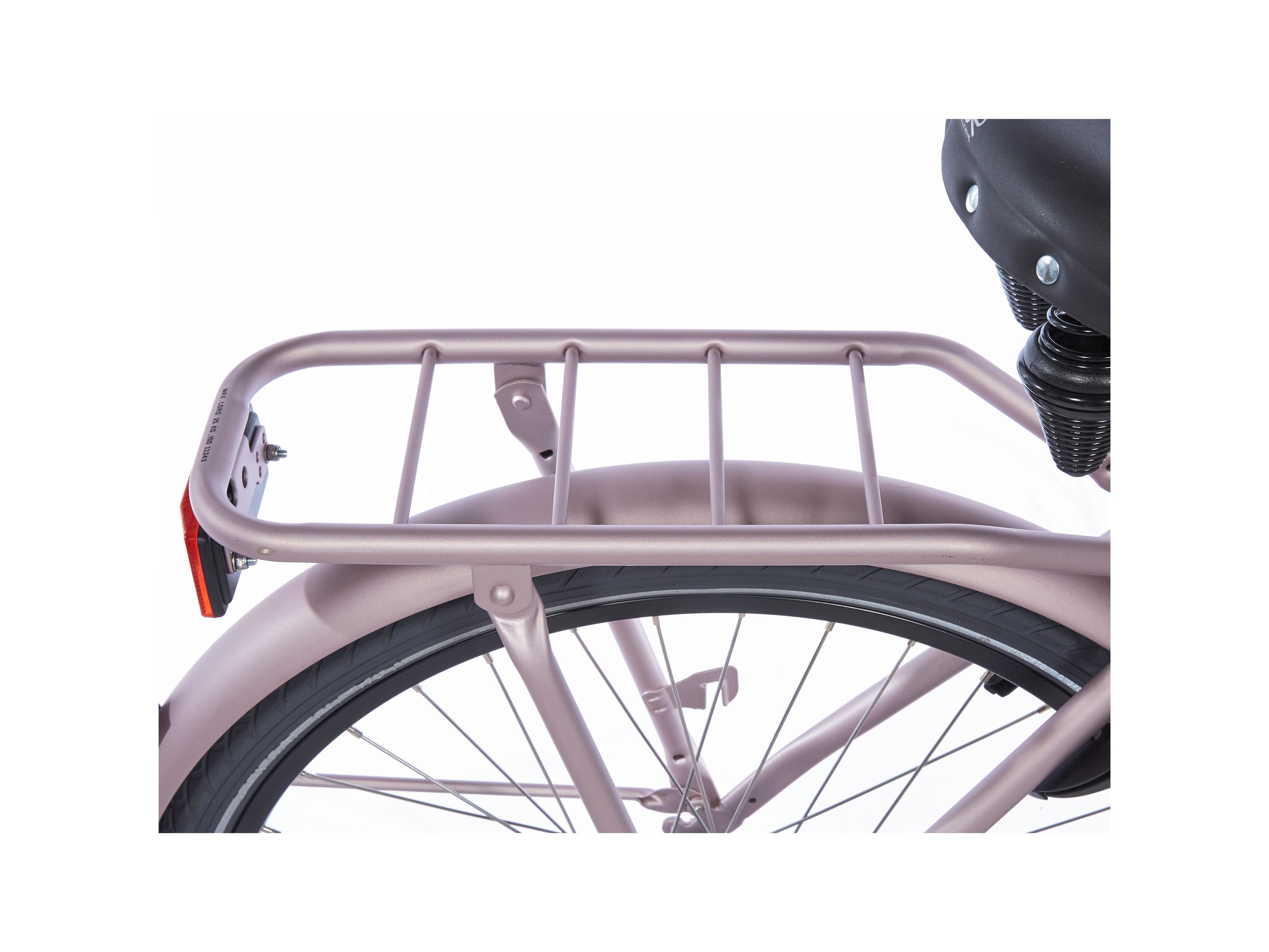Cortina achterdrager 26 u4 mini brilliant silver matt afbeelding