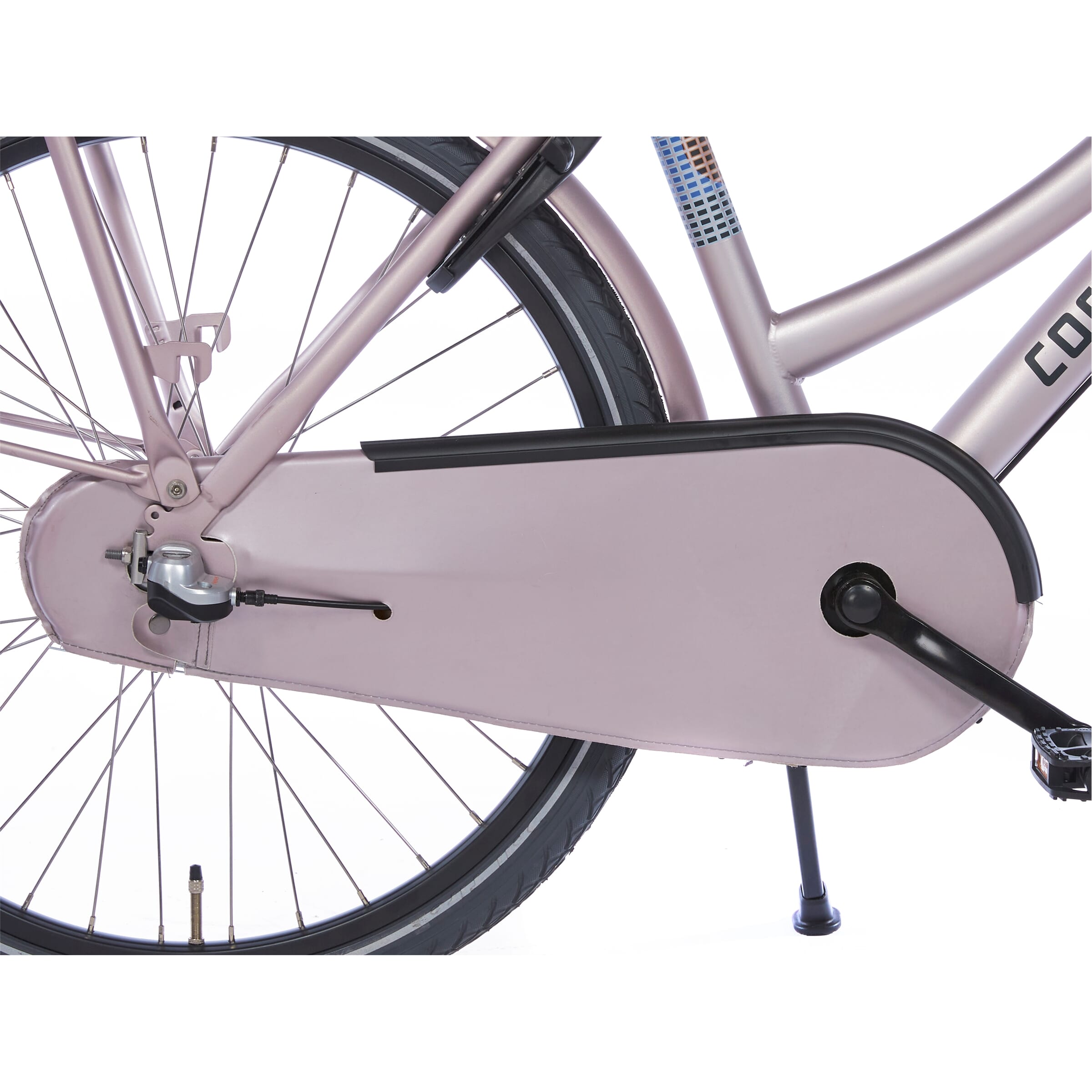 Cortina kettingkast lakdoek 24 u4 brilliant silver matt afbeelding