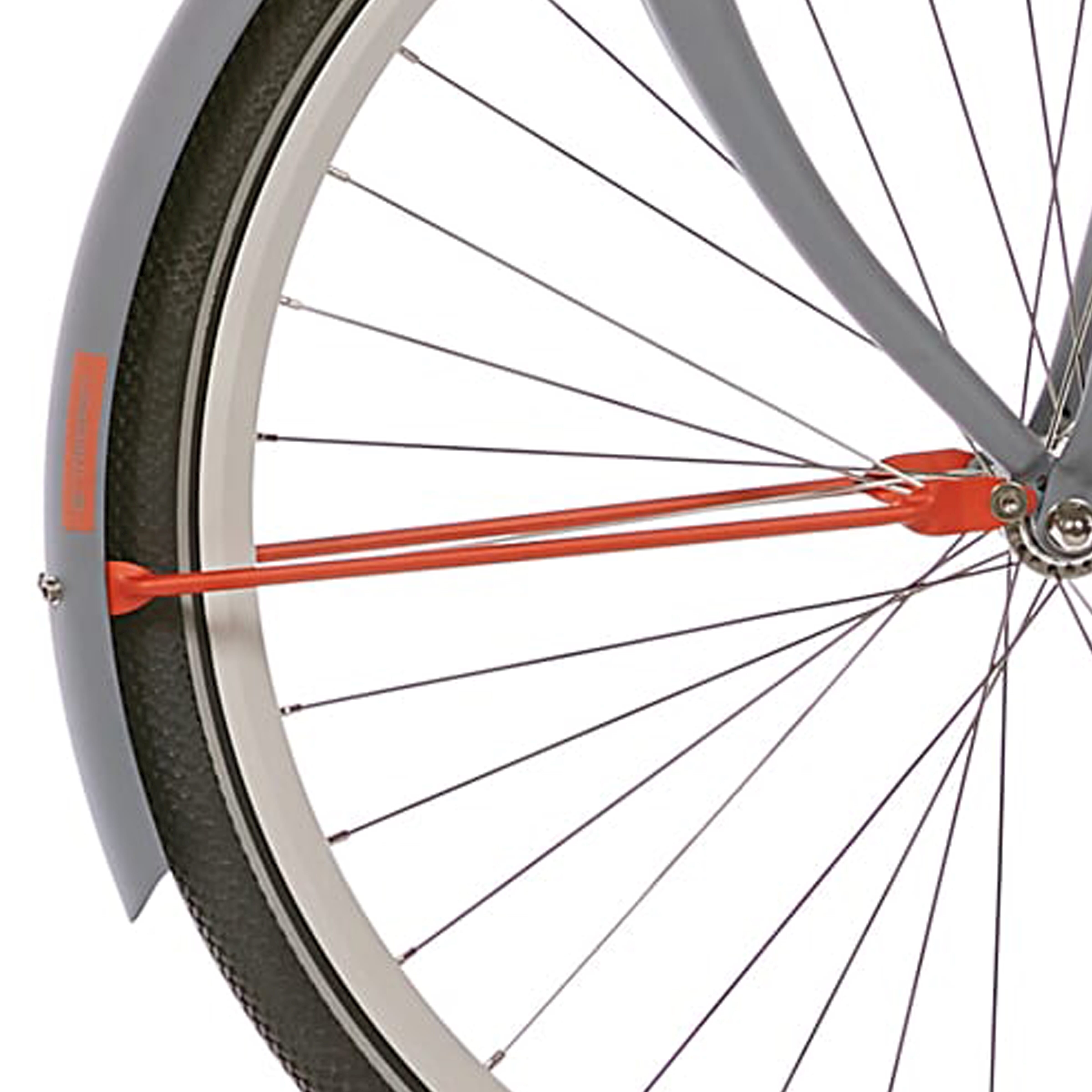 Cortina spatbordstang voor 28 u4 reinorange matt afbeelding