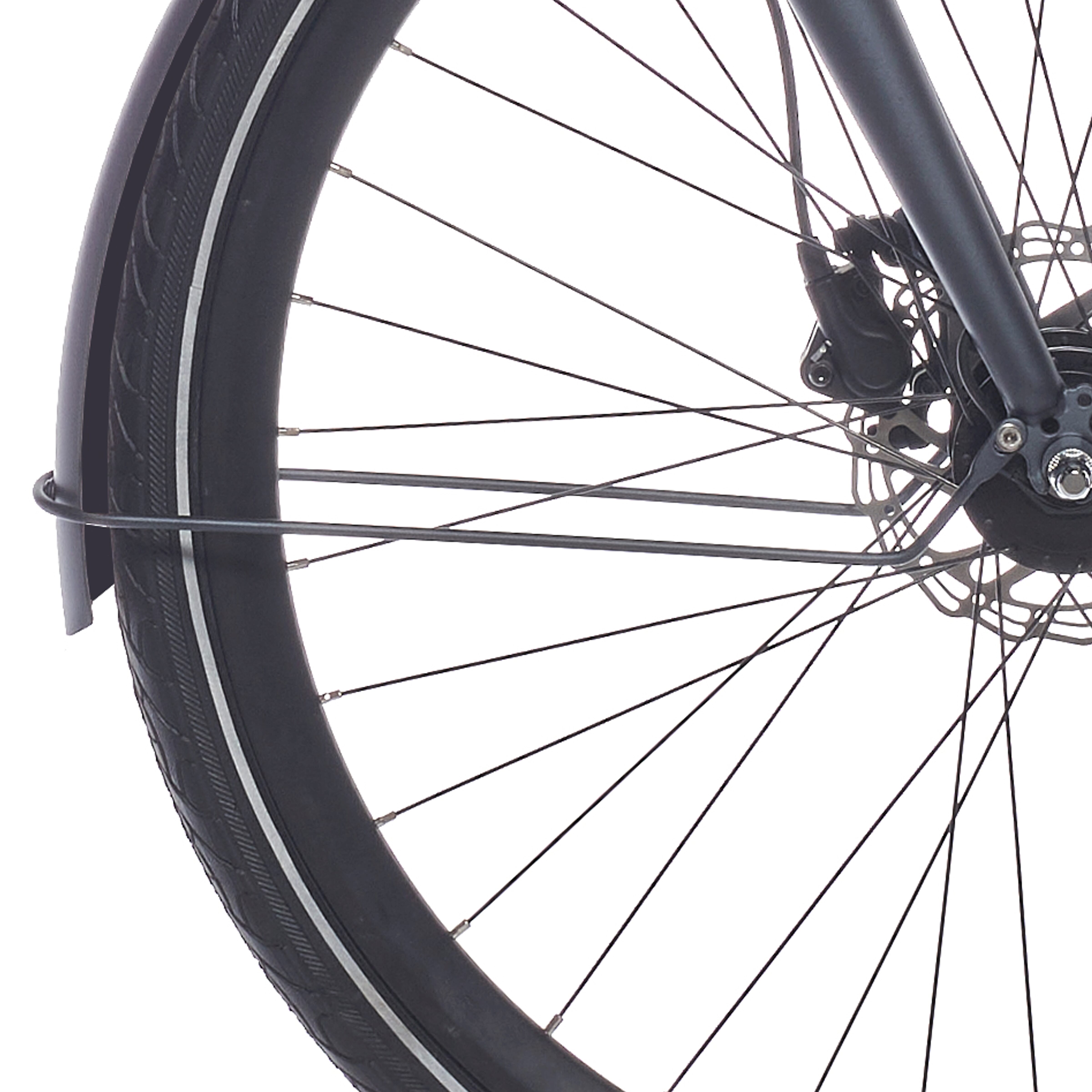 Cortina spatbordstang voor 28 mozzo thundercloud matt afbeelding
