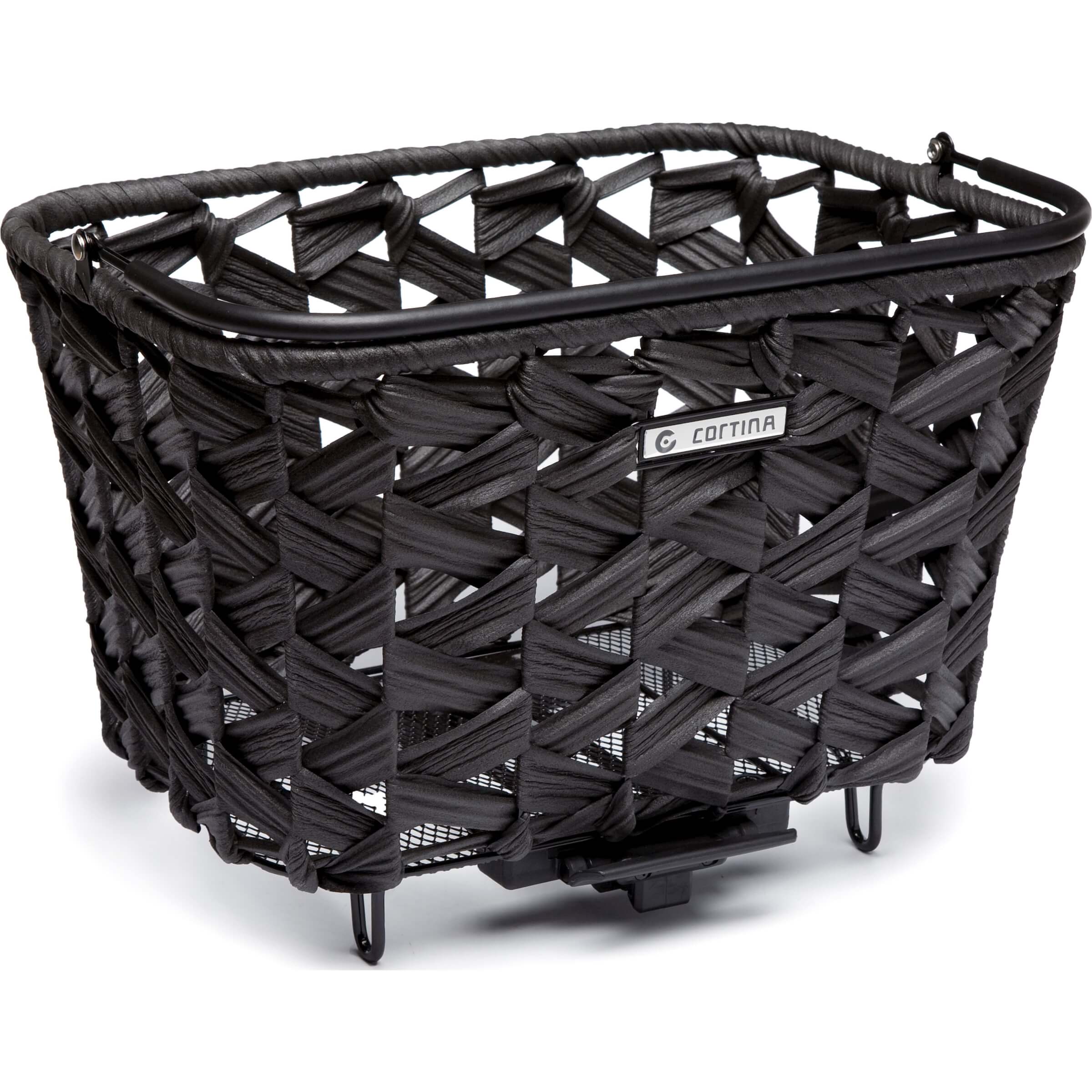 Cortina mand saigon (mik) 24l zwart 34x24x22cm afbeelding