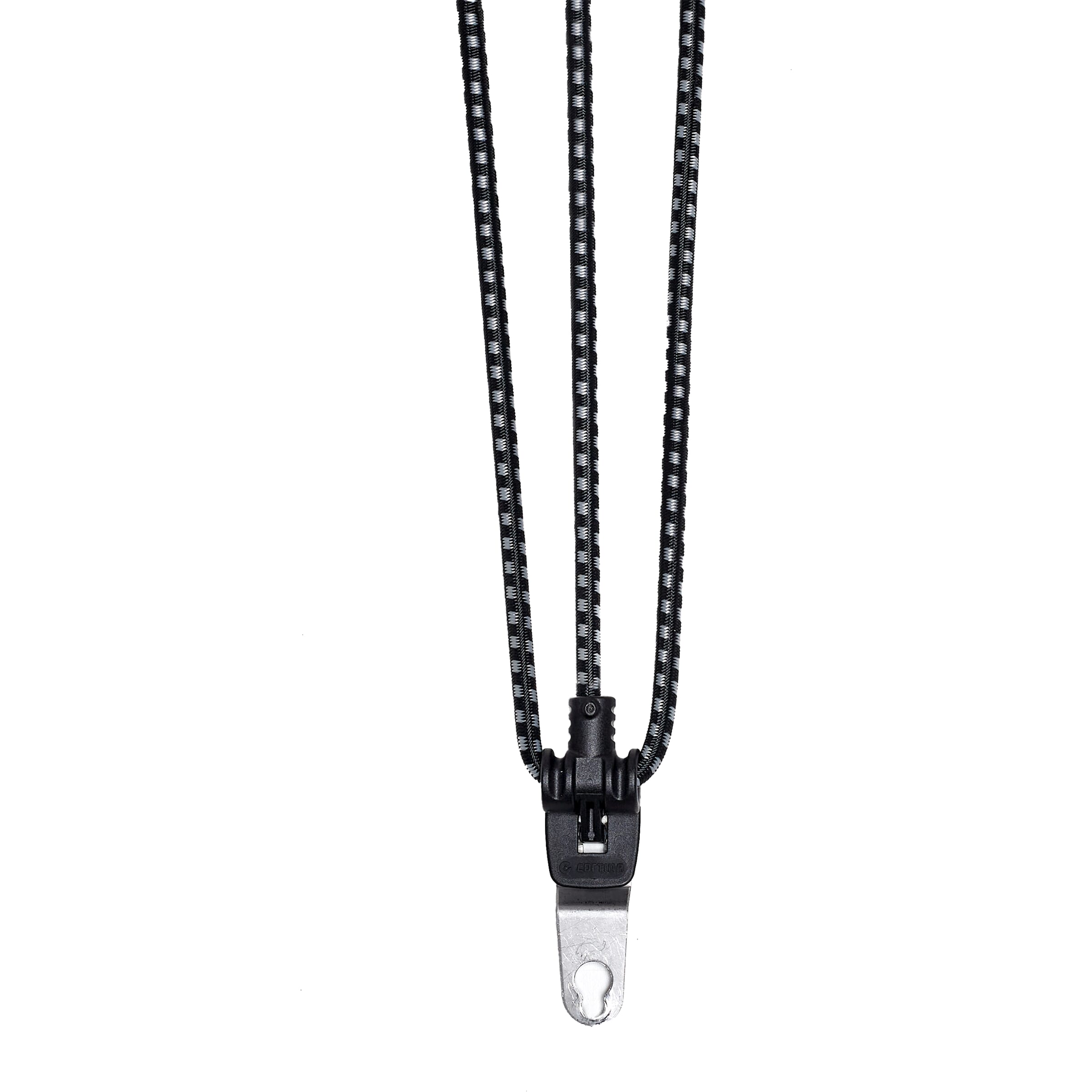 Cortina snelbinder jakarta 62 cm zwart/grijs afbeelding