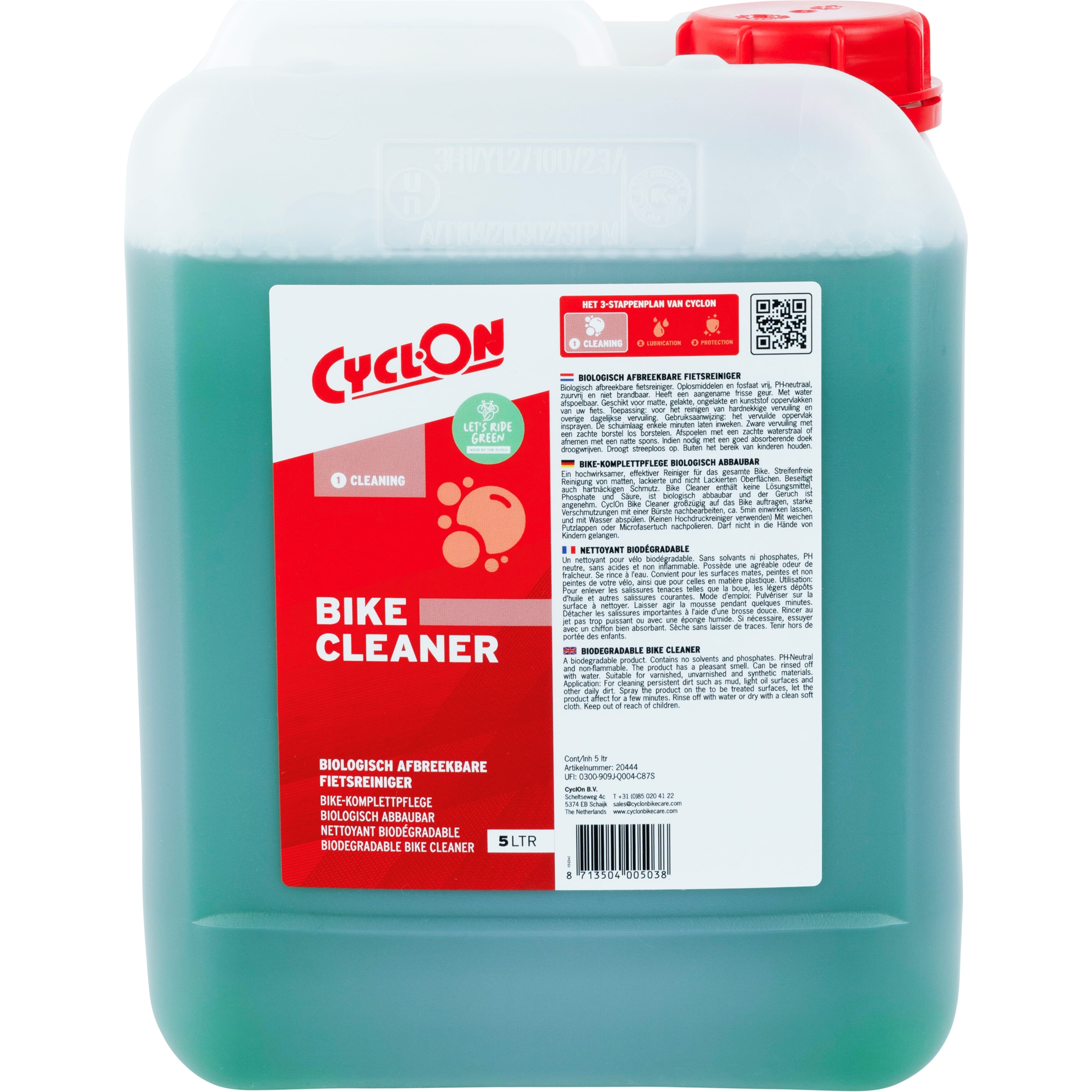 Cyclon Fietsenreiniger bike cleaner 5 liter