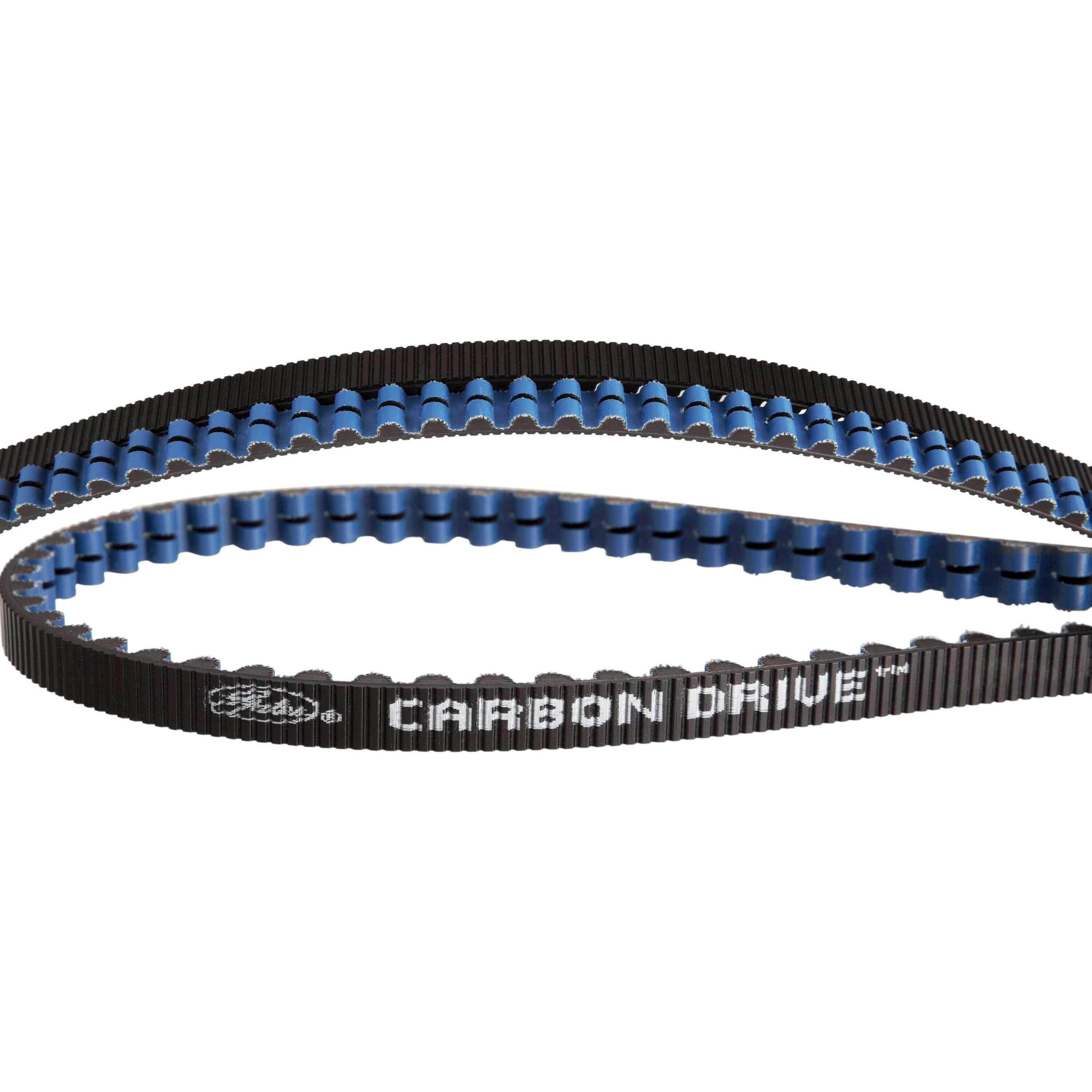 Gates cdx belt carbon drive 111 tands zwart/blauw afbeelding 1