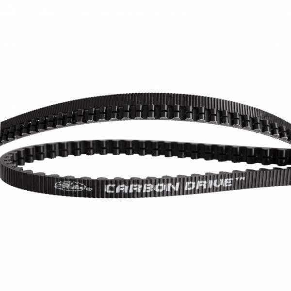 Gates cdx belt carbon drive 122 tands zwart afbeelding