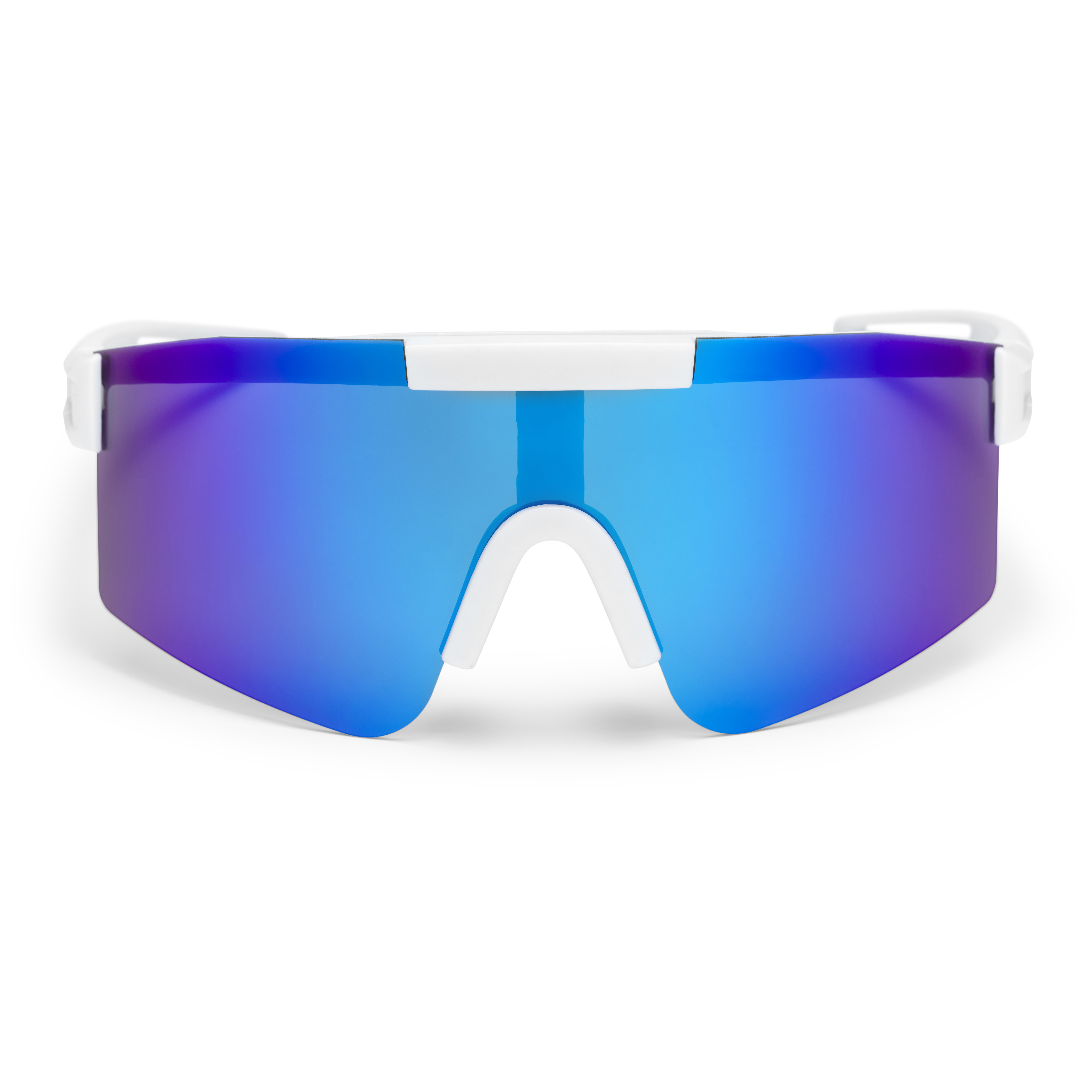 CHPO bril luca white/blue mirror afbeelding
