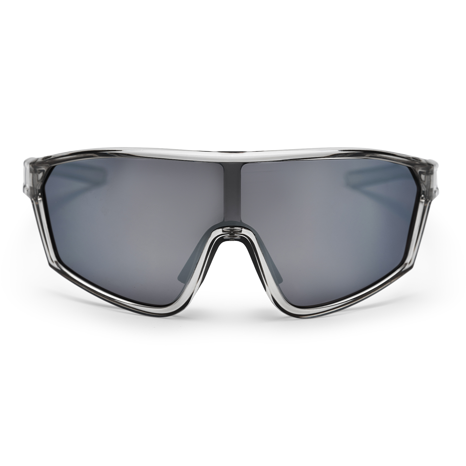 CHPO bril vinfred grey transparent/silver mirror afbeelding