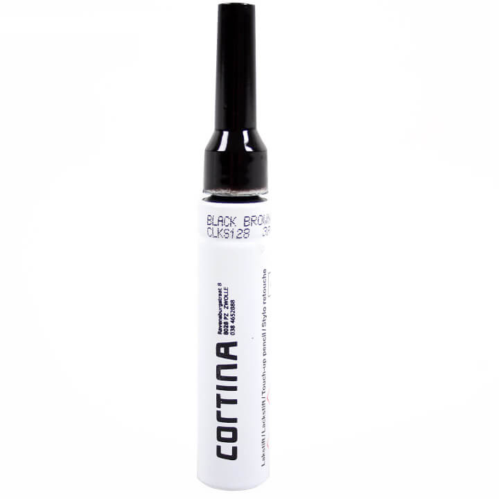 Cortina lakstift black brown ral 8022 afbeelding