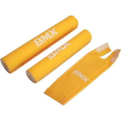 Pad set BMX compleet geel afbeelding