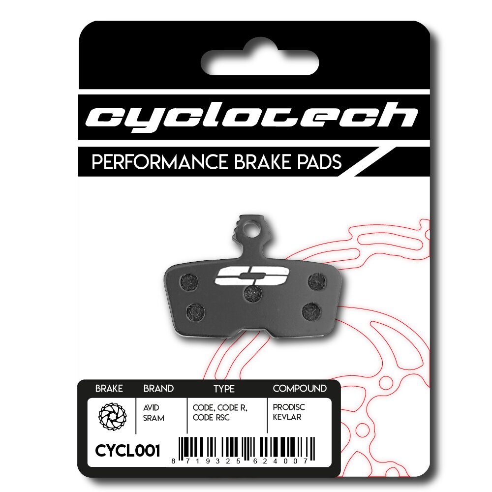 Cyclotech, Cyclotech Cyclotech schijfremblok prodisc kevlar sram code r