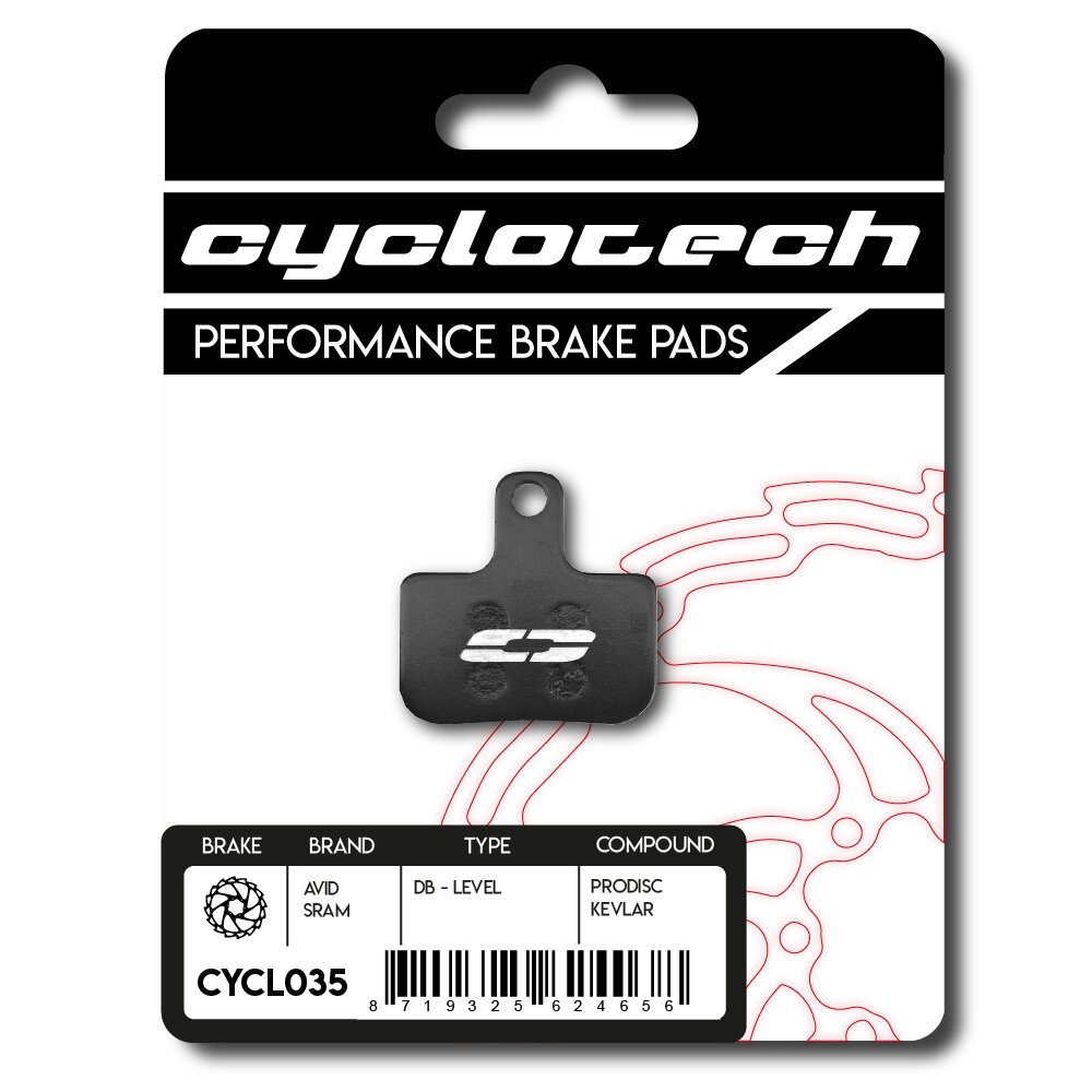 Cyclotech, Cyclotech Cyclotech schijfremblok prodisc kevlar sram level
