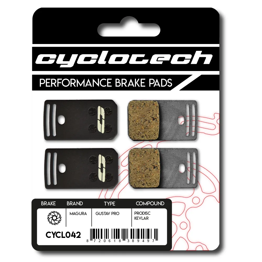 Cyclotech, Cyclotech Cyclotech schijfremblok prodisc kevlar magura gustav pro