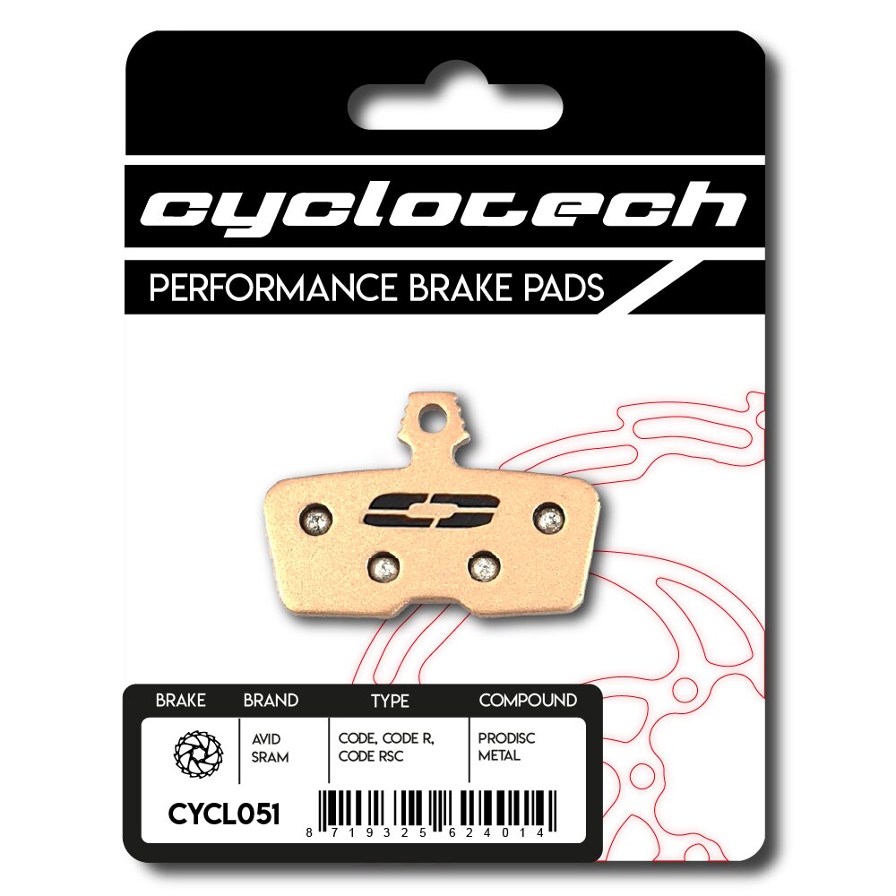 Cyclotech, Cyclotech Cyclotech schijfremblok prodisc metal sram code r