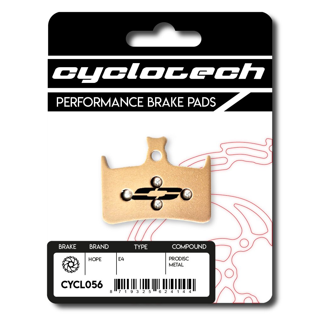 Cyclotech, Cyclotech Cyclotech schijfremblok prodisc metal hope e4