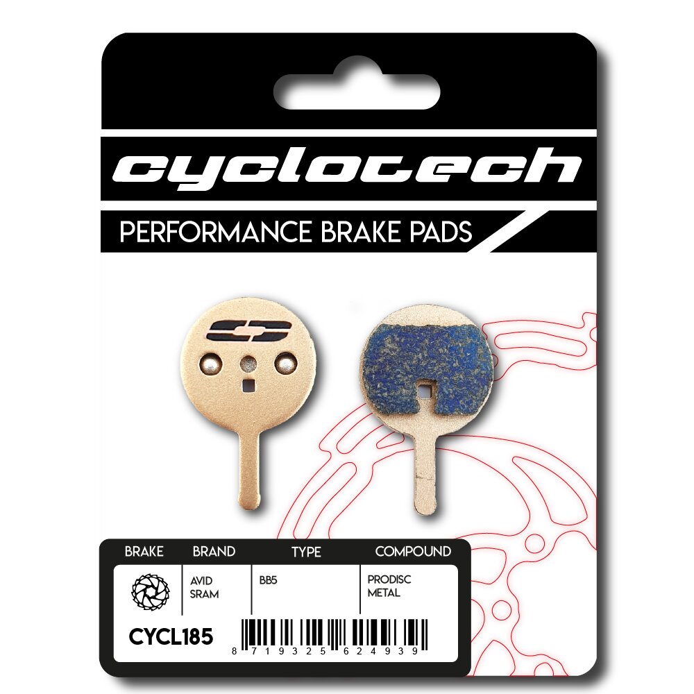 Cyclotech, Cyclotech Cyclotech schijfremblok prodisc metal avid bb5