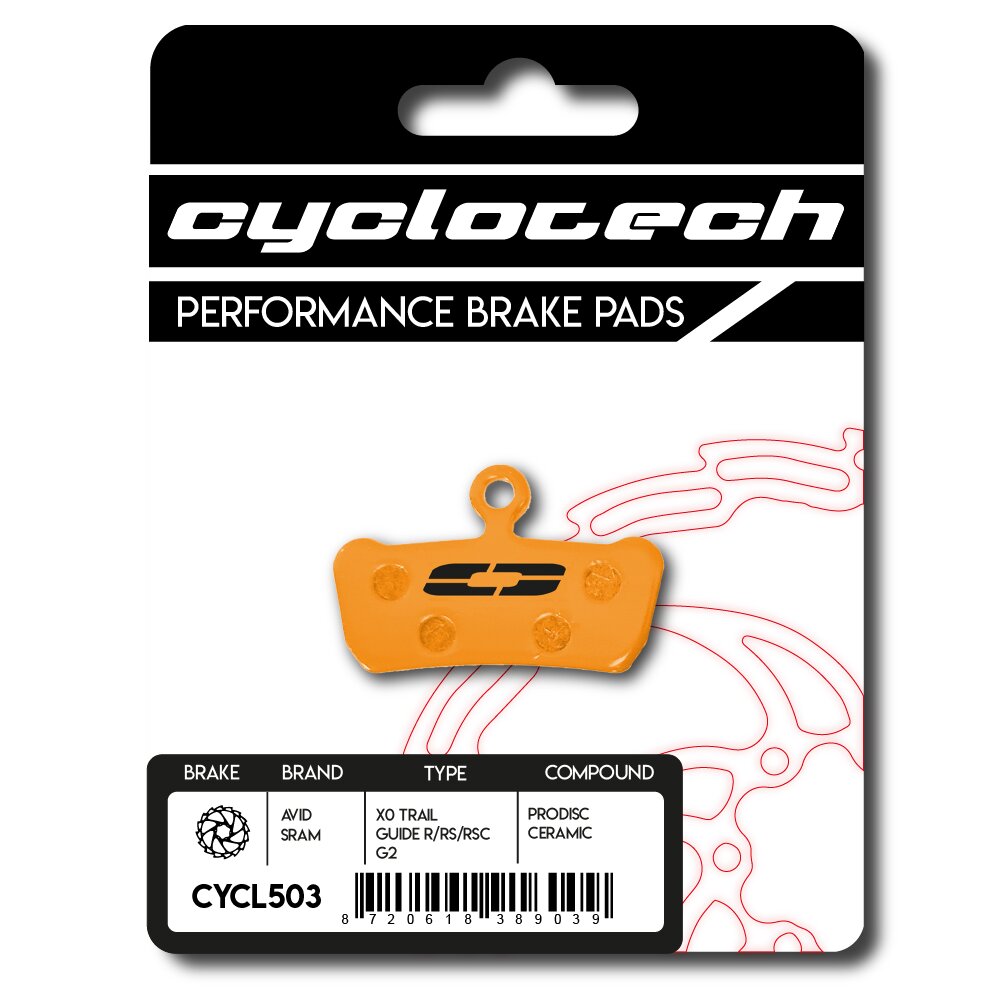 Cyclotech, Cyclotech Cyclotech schijfremblok prodisc ceramic sram g2