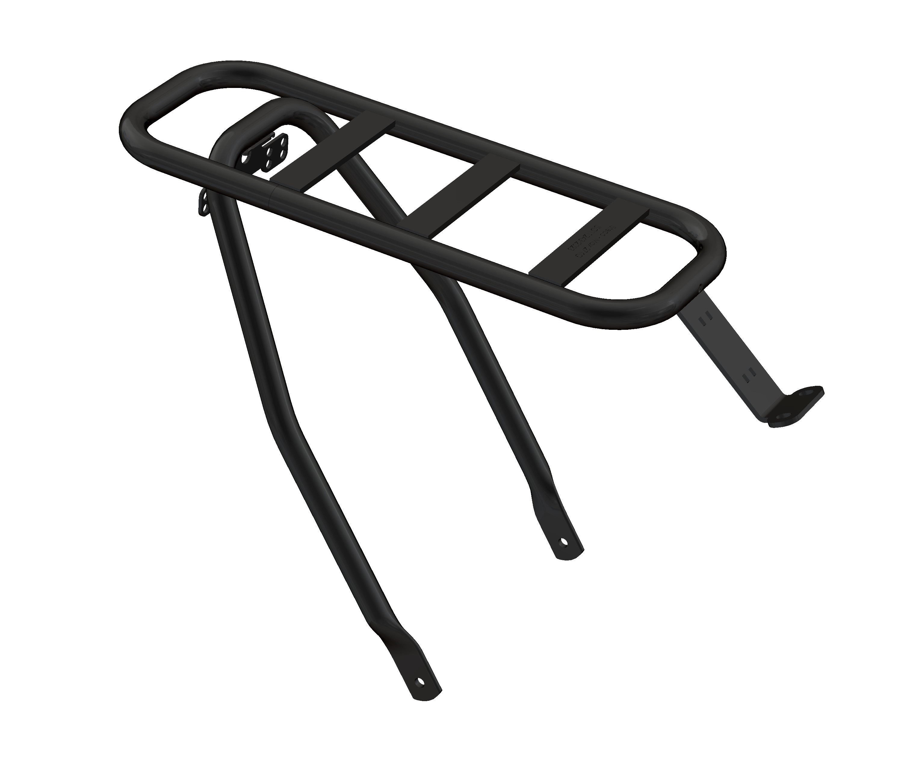 Steco achterdrager universeel bakfiets mat zwart afbeelding