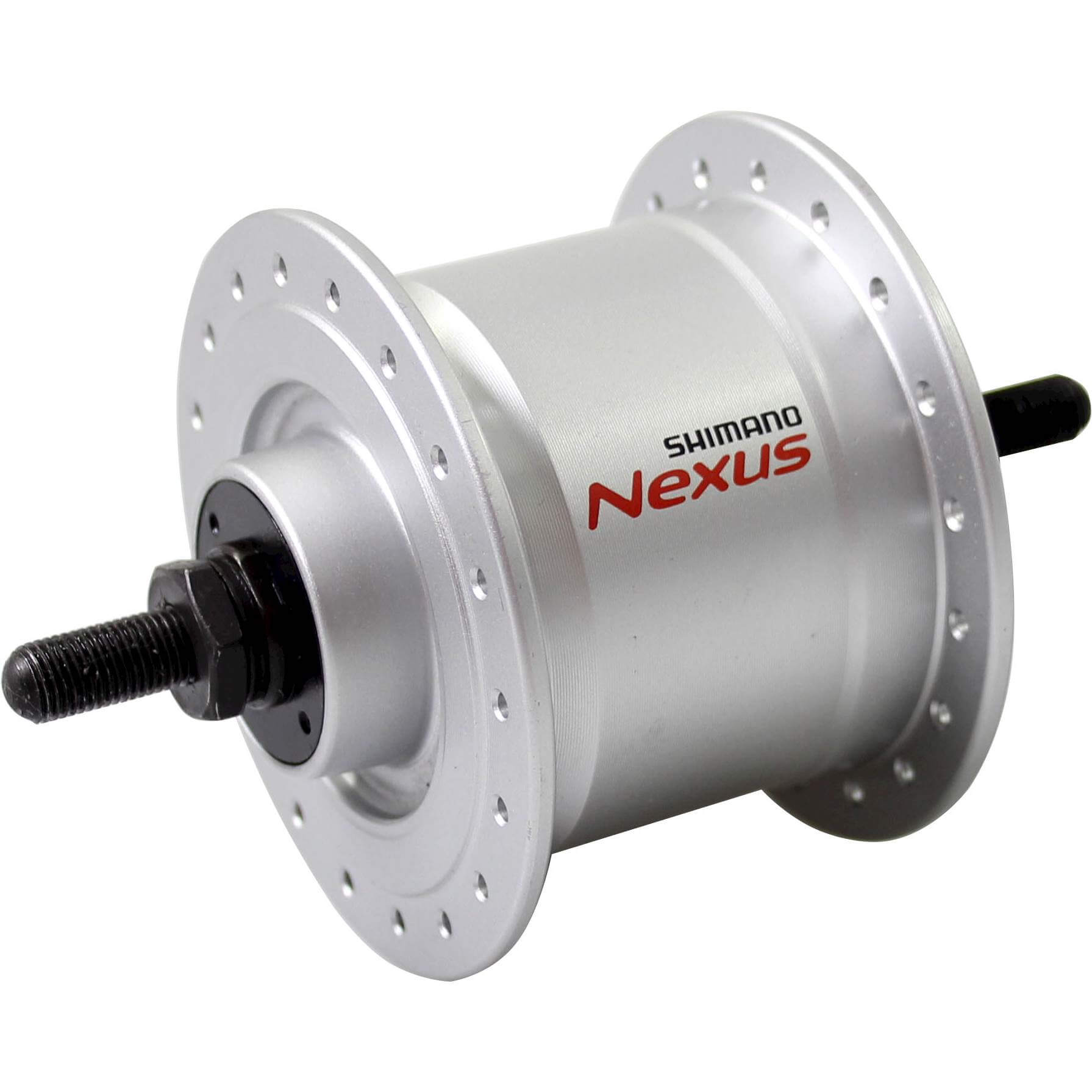 Shimano naafdynamo zilver dh-c3000 6v/2.4w nut