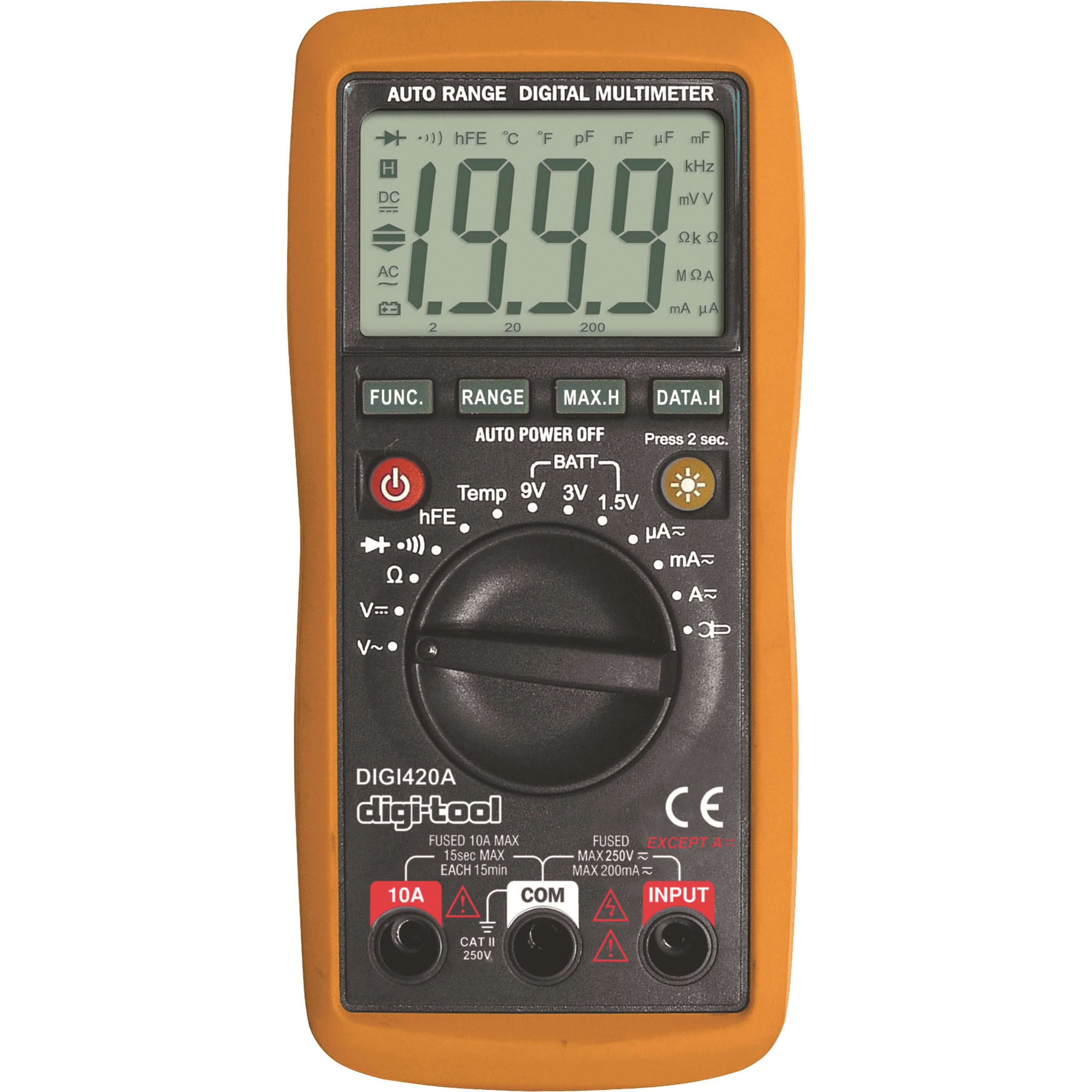 Digitool digitale multimeter digi420a afbeelding
