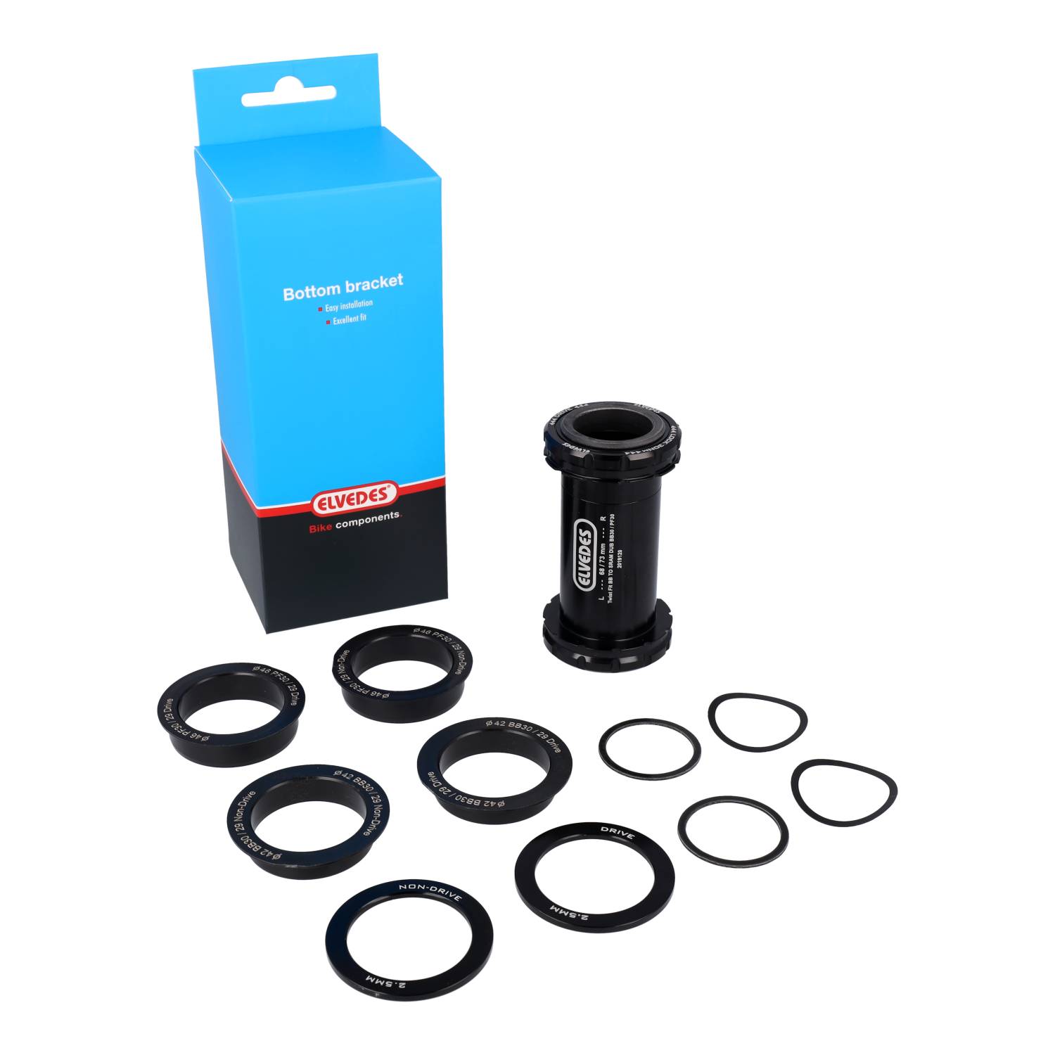 Elvedes Trapas sram dub bb30 (ø42mm) + pf30 (ø46mm) afbeelding