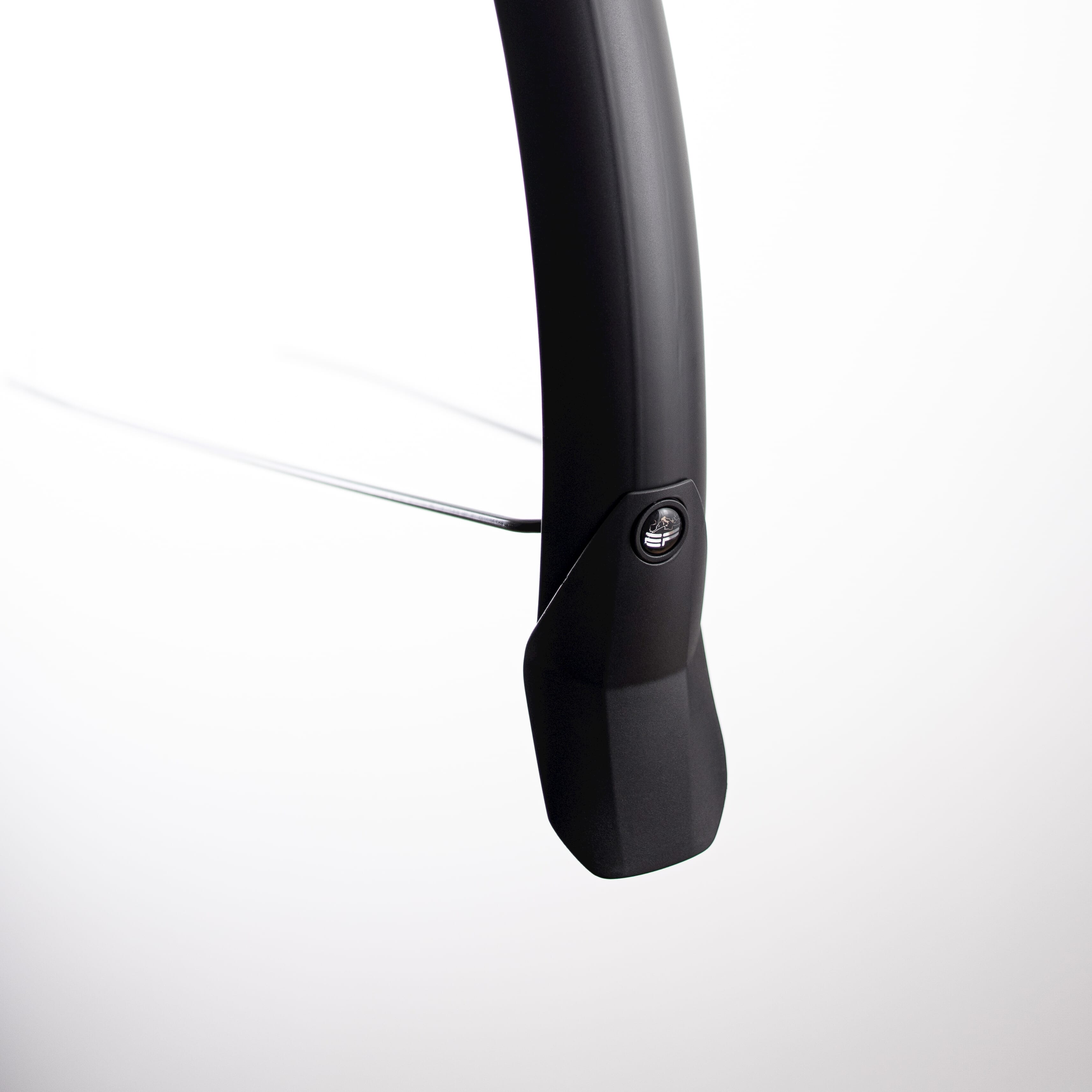 Eurofender Spatbordset 28" lampo 58 mm breed - mat zwart afbeelding