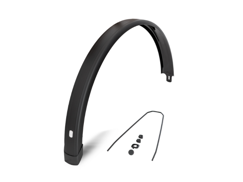 Eurofender Ef spatbord achter tempo square 28 inch 72mm zwart afbeelding