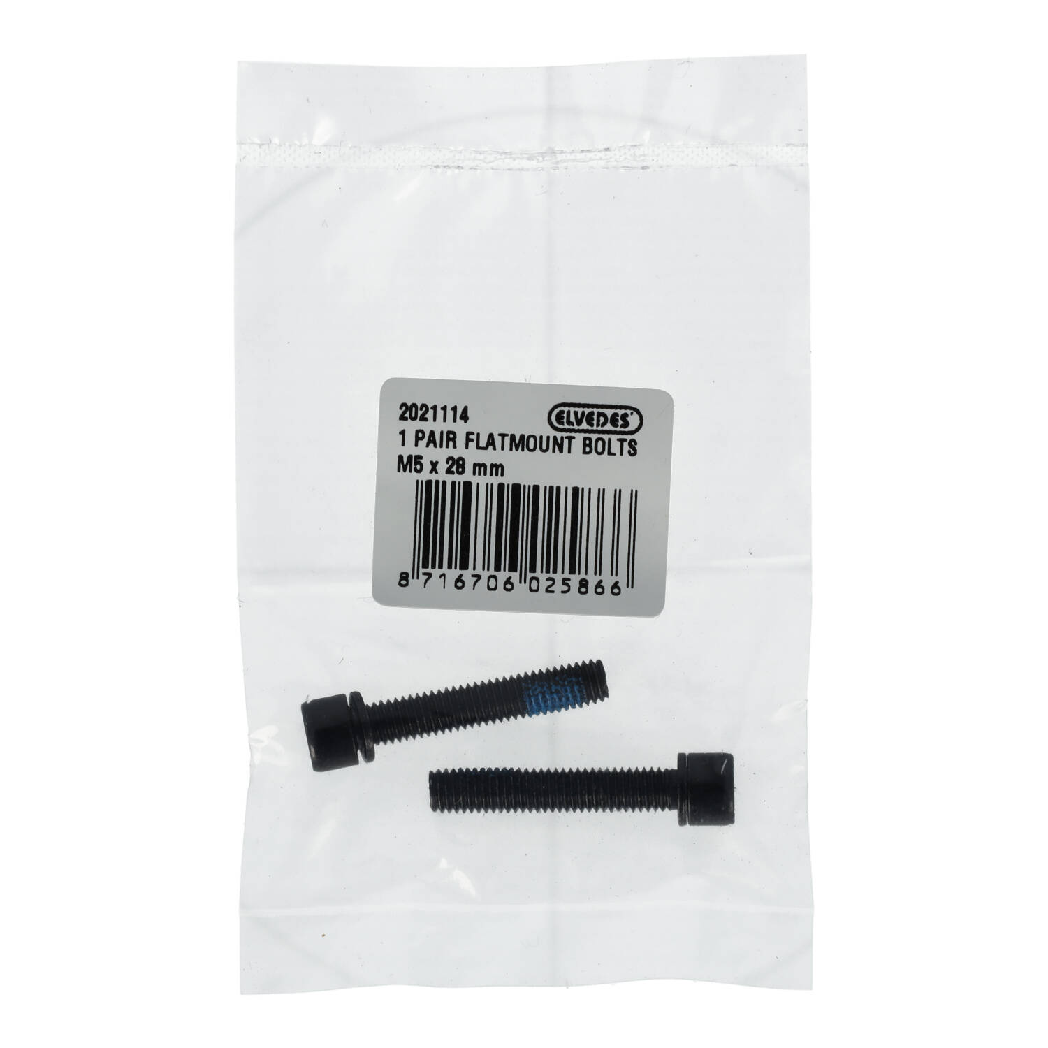 Elvedes Flatmount bouten m5 x 28mm