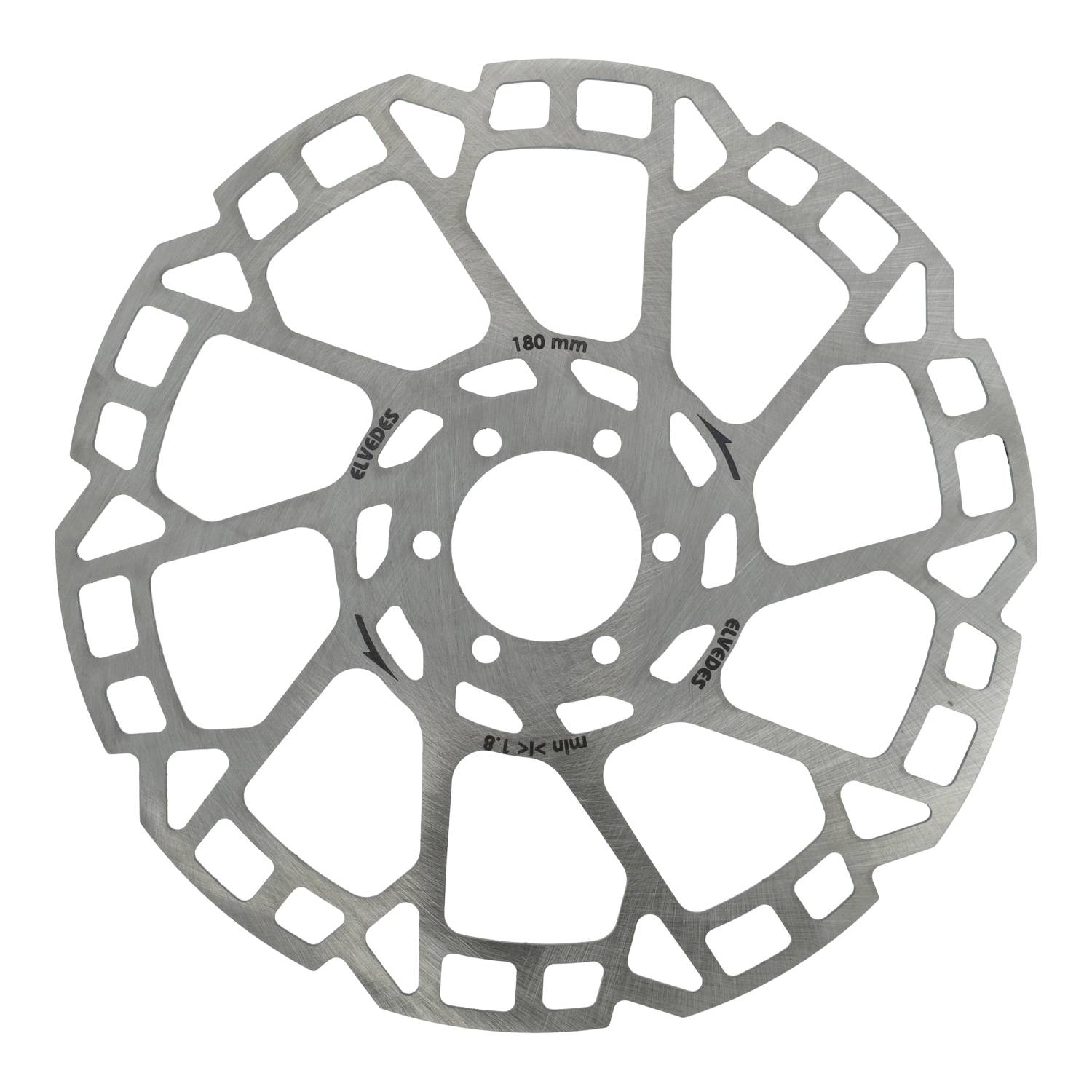 Elvedes remschijf 6-gaats ø180mm t=2,0mm afbeelding