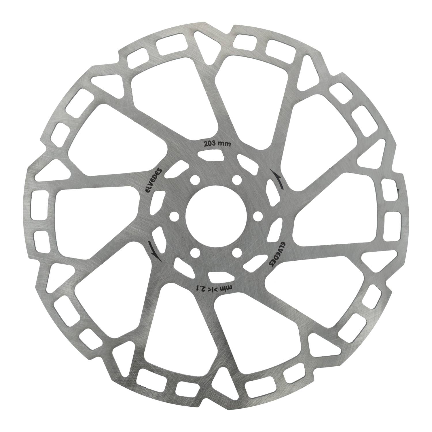 Elvedes remschijf 6-gaats ø180mm t=2,3mm afbeelding