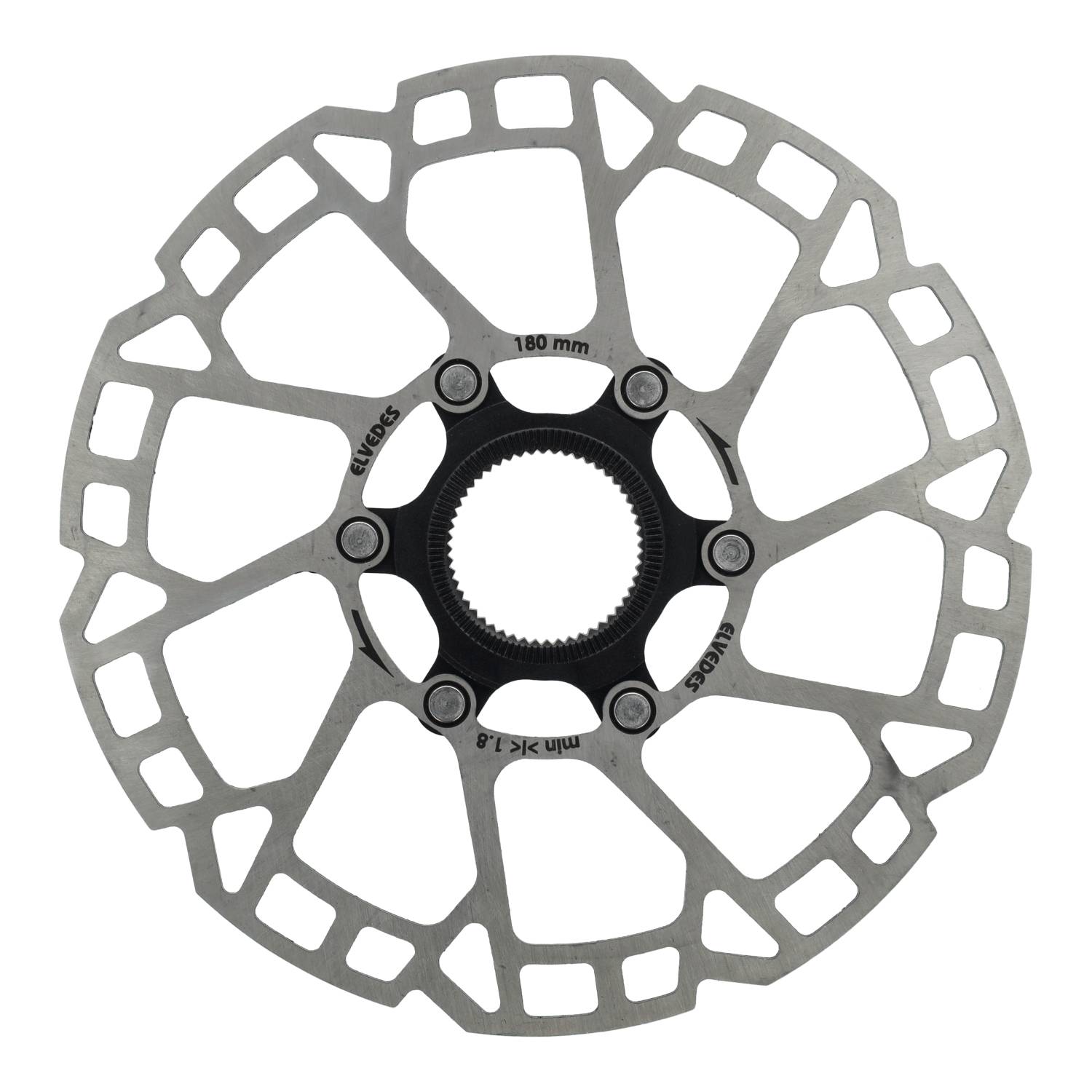 Elvedes remschijf centerlock ø180mm t=2,0mm afbeelding