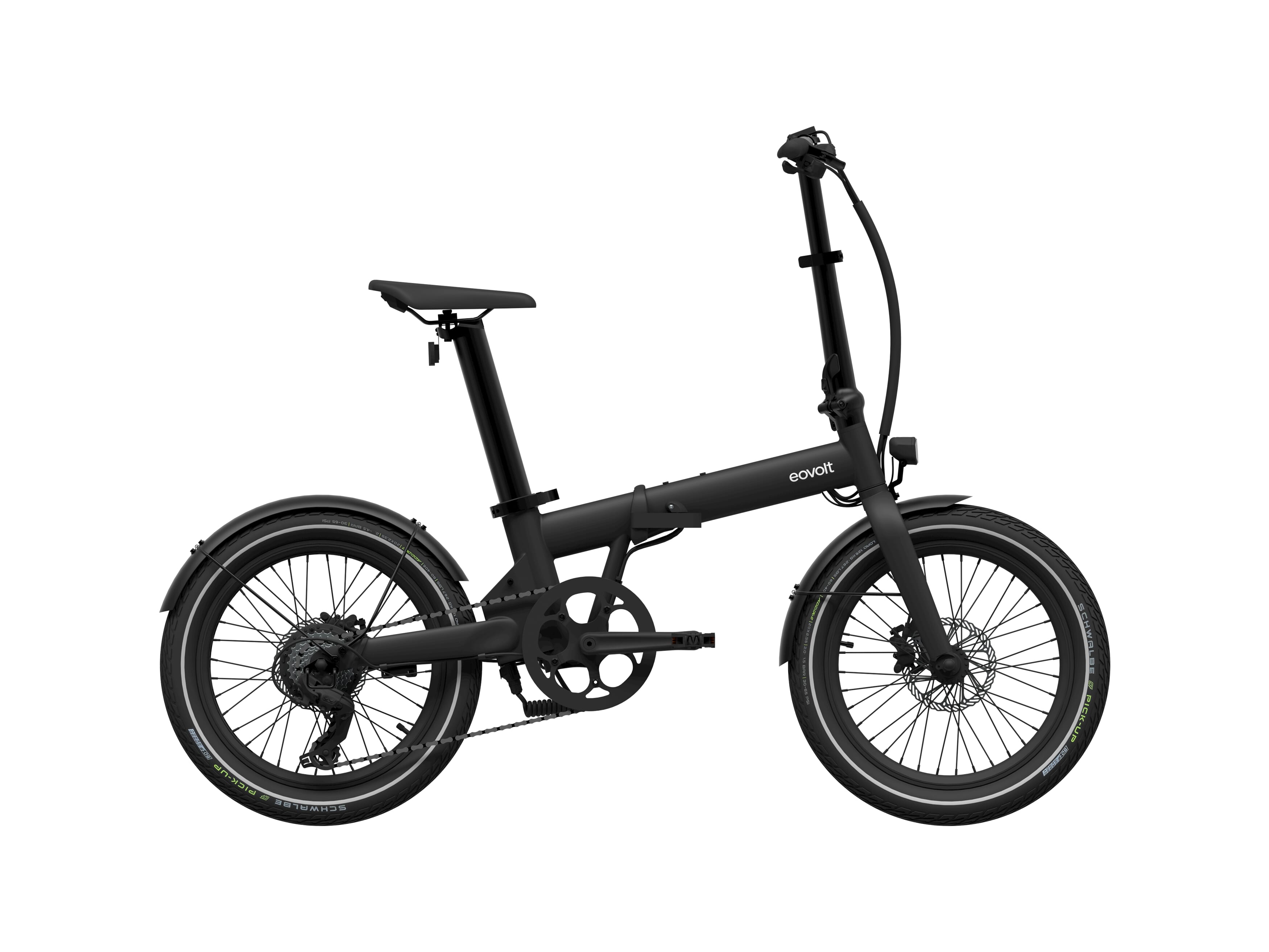 Eovolt elektrische vouwfiets afternoon 500 20 orig v3 zwart afbeelding