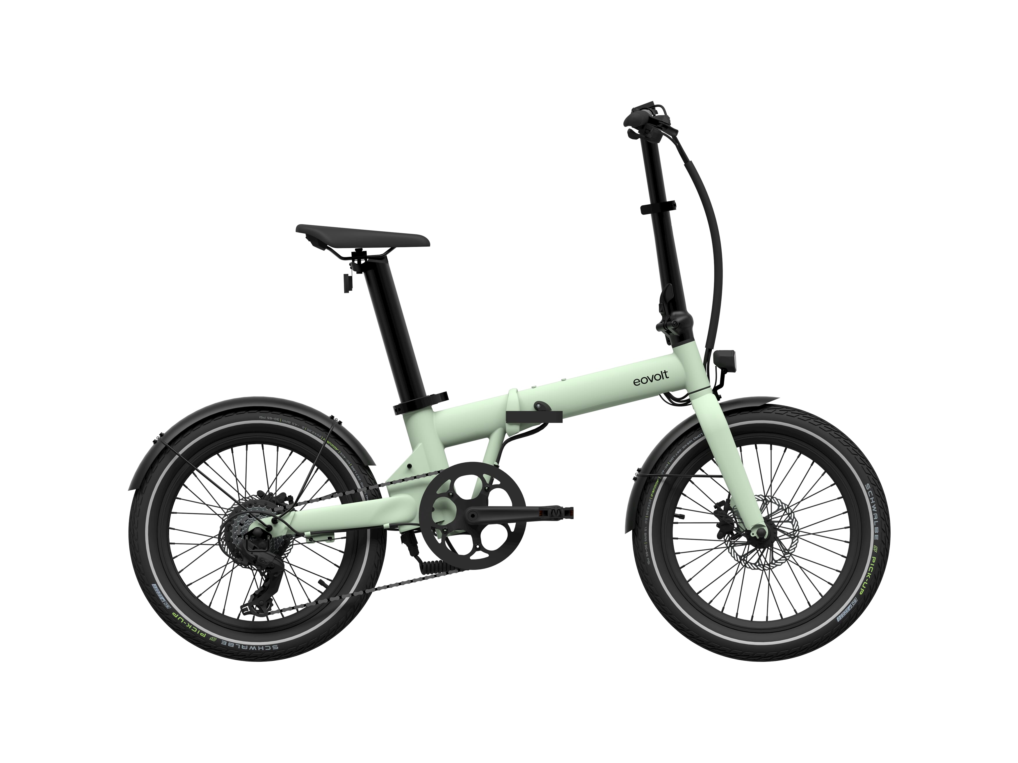 Eovolt elektrische vouwfiets afternoon 20 origins v3 groen afbeelding