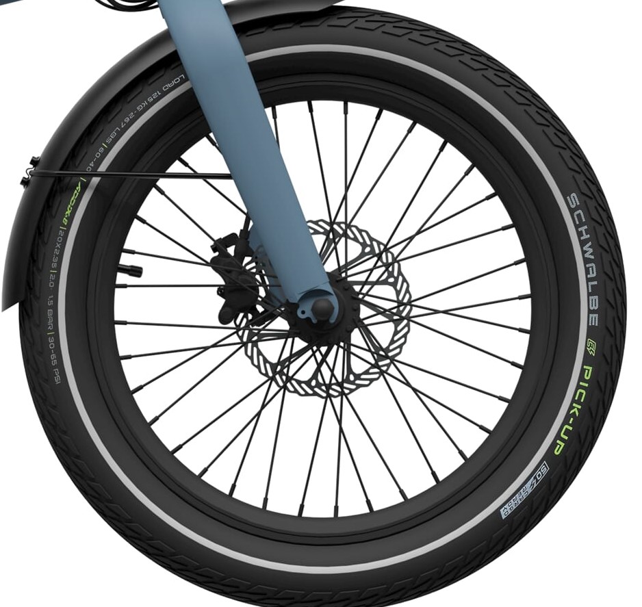 UTO voorwiel og20 zonder schijf en band zwart afbeelding