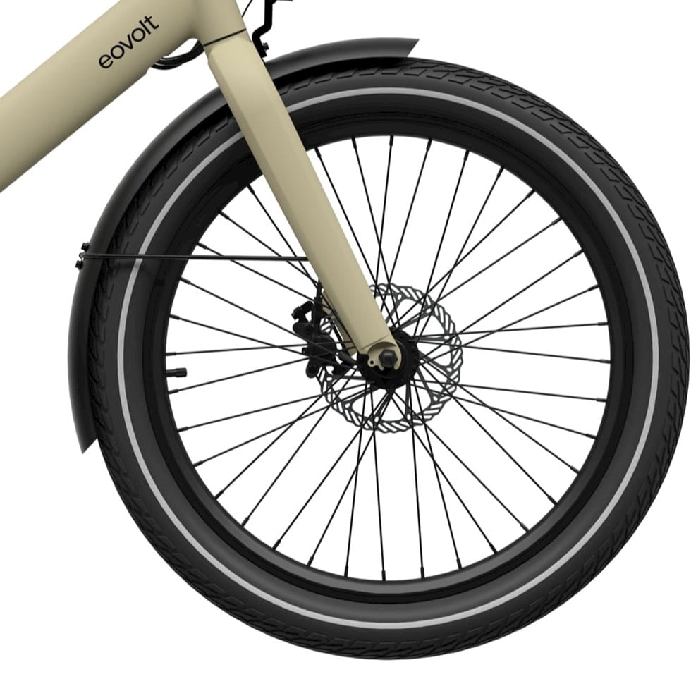 Eovolt voorwiel 24 inch zwart afbeelding